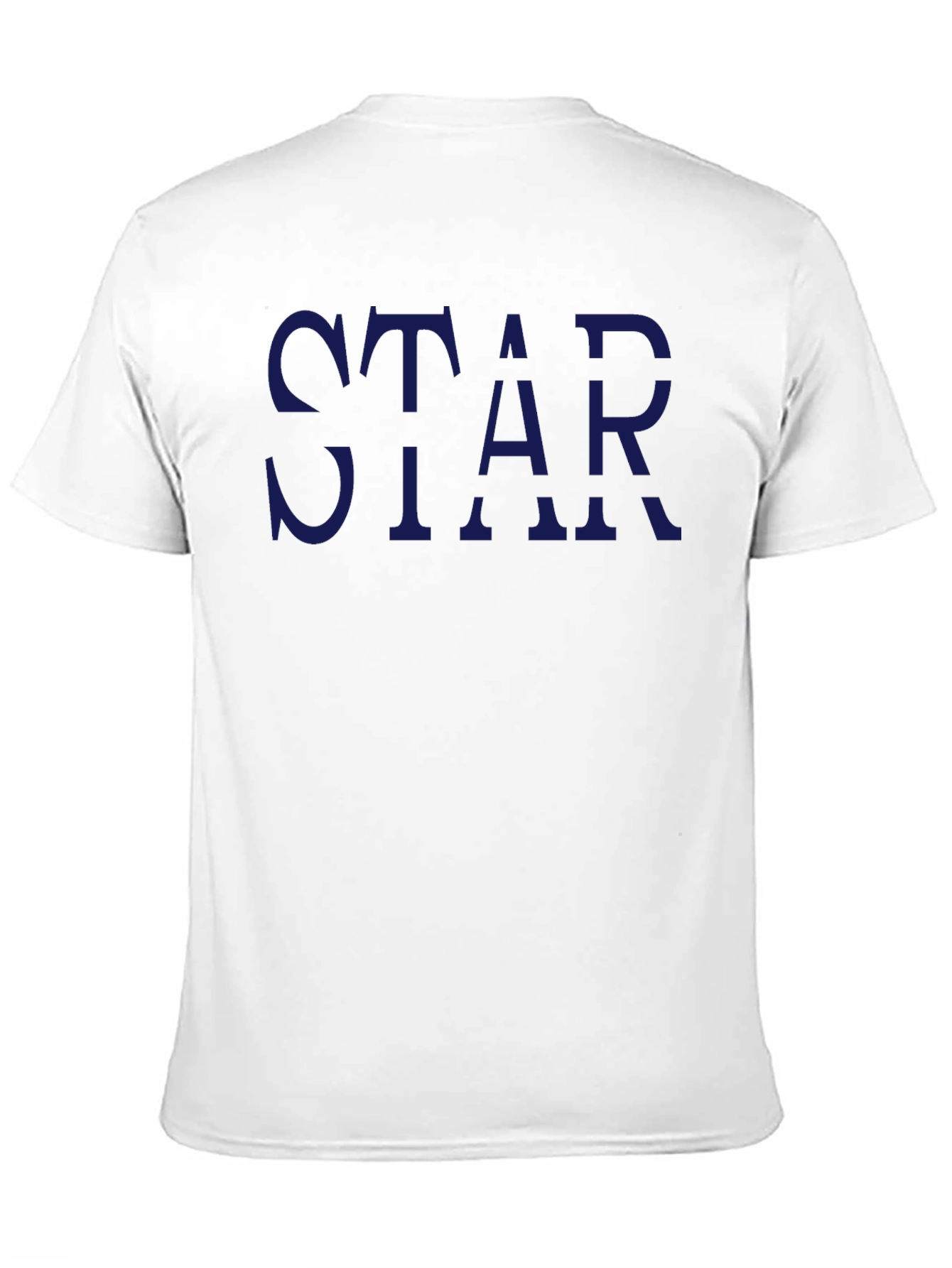 Black Star Graphic Print Crew Neck T-Shirt view 11
