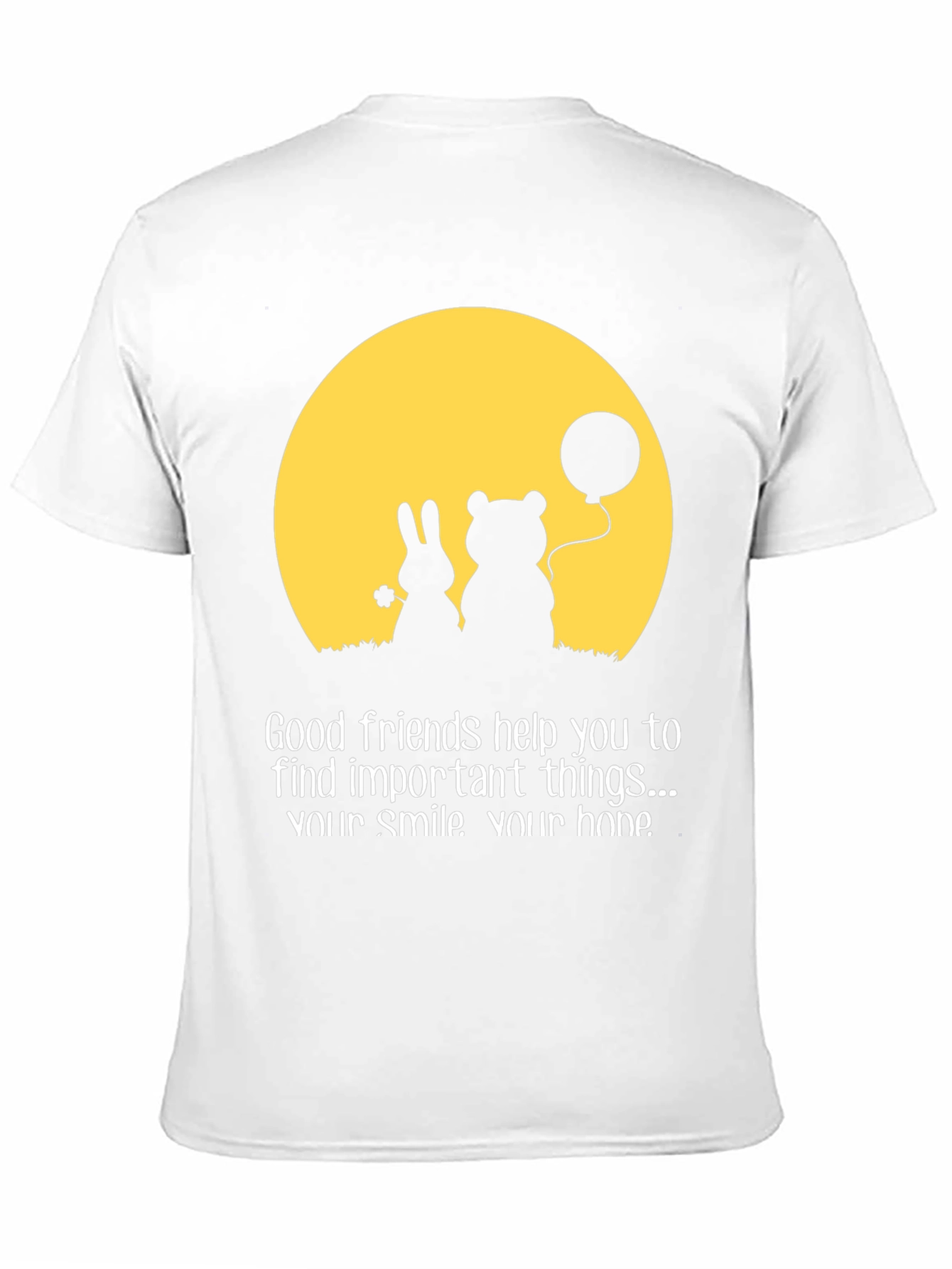 Black Good Friends T-Shirt view 11