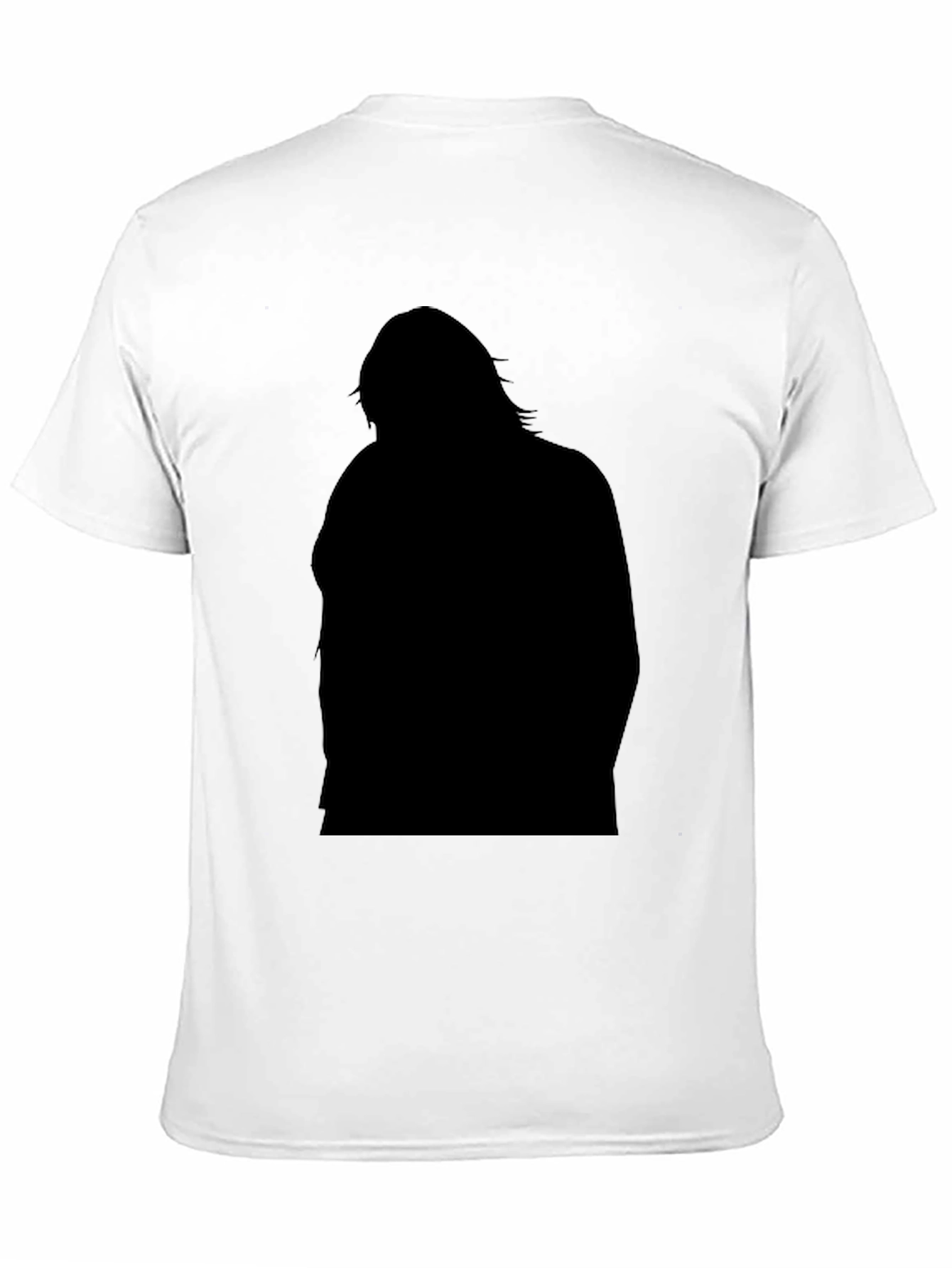 Black Silhouette Graphic Black T-Shirt view 11