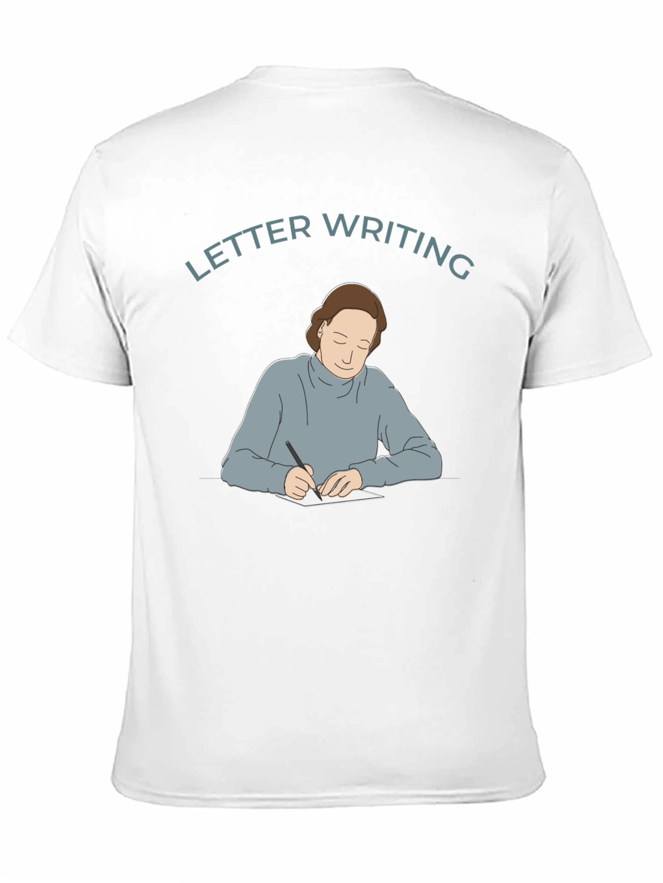 Black Letter Writing Graphic Tee - Unisex Crewneck view 11