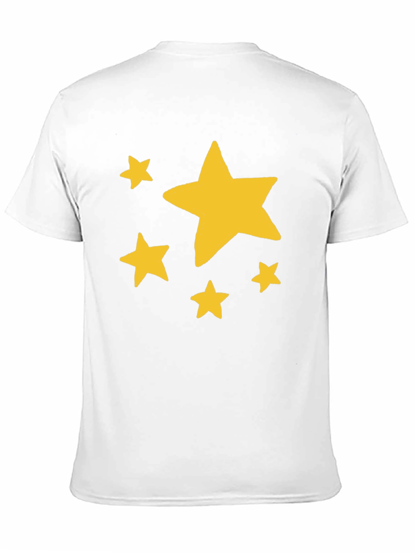 Black Starry Night Graphic Tee - Black view 11