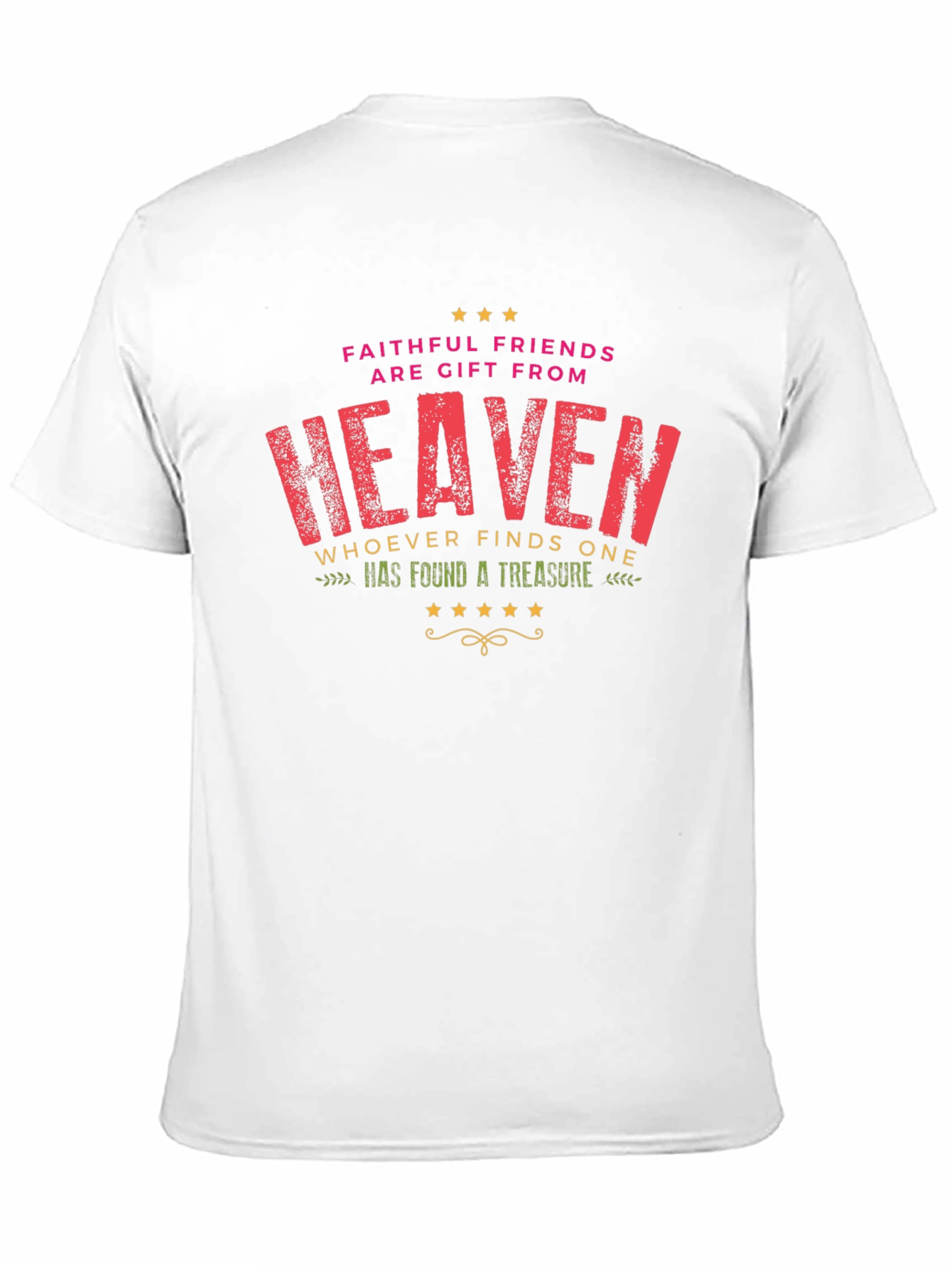 Black Faithful Friends Graphic T-Shirt - Black view 11