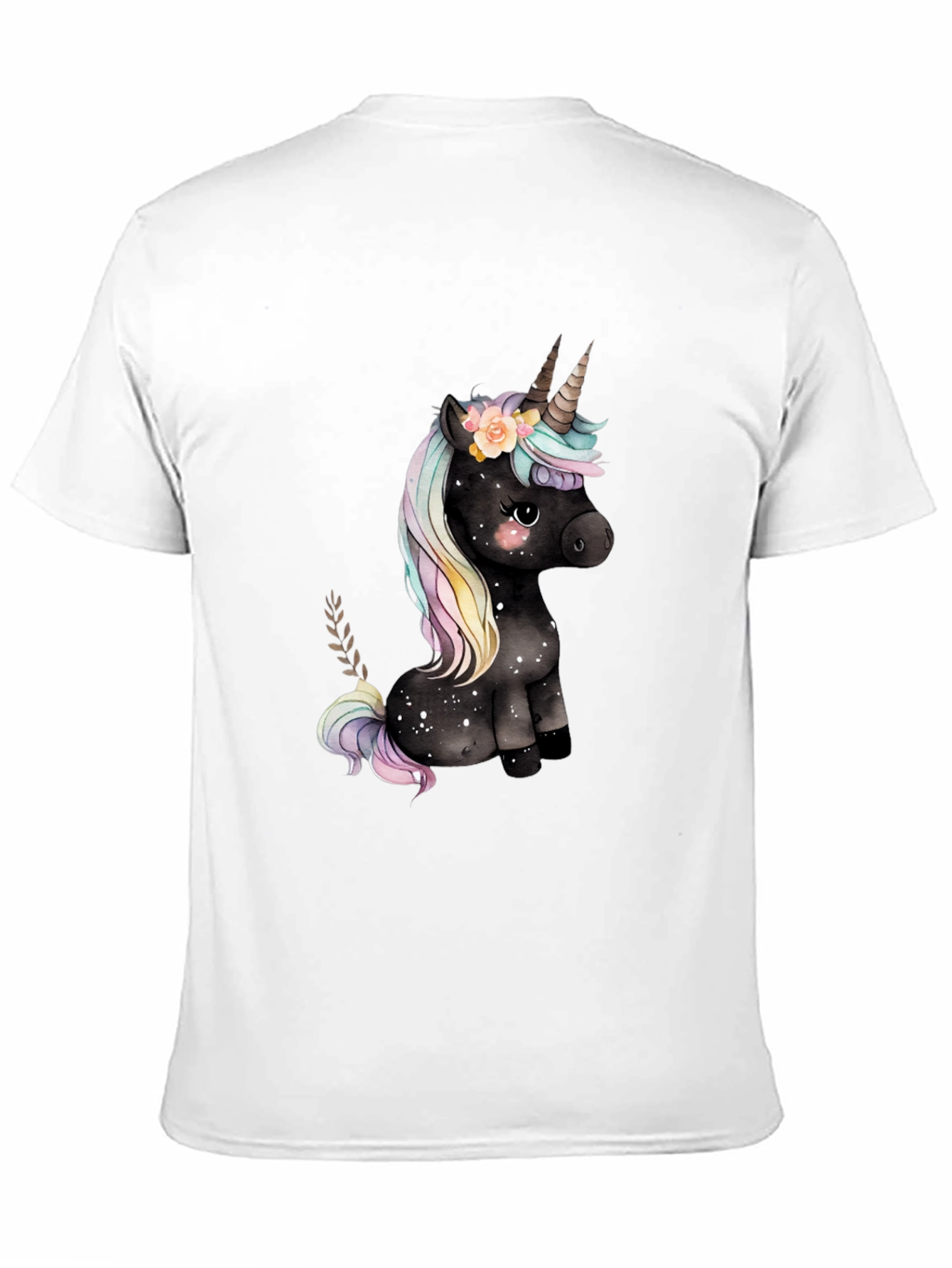 Black Unicorn Graphic Tee - Magical Style view 11