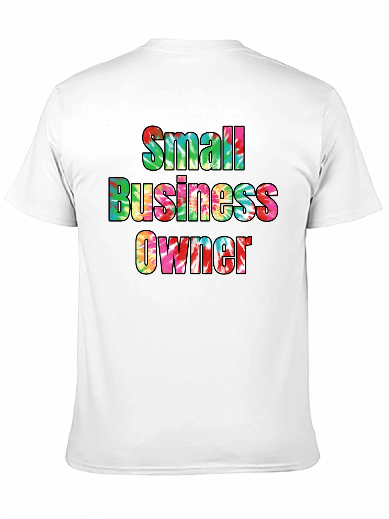 Black Small Business Owner Tie Dye T-Shirt view 11
