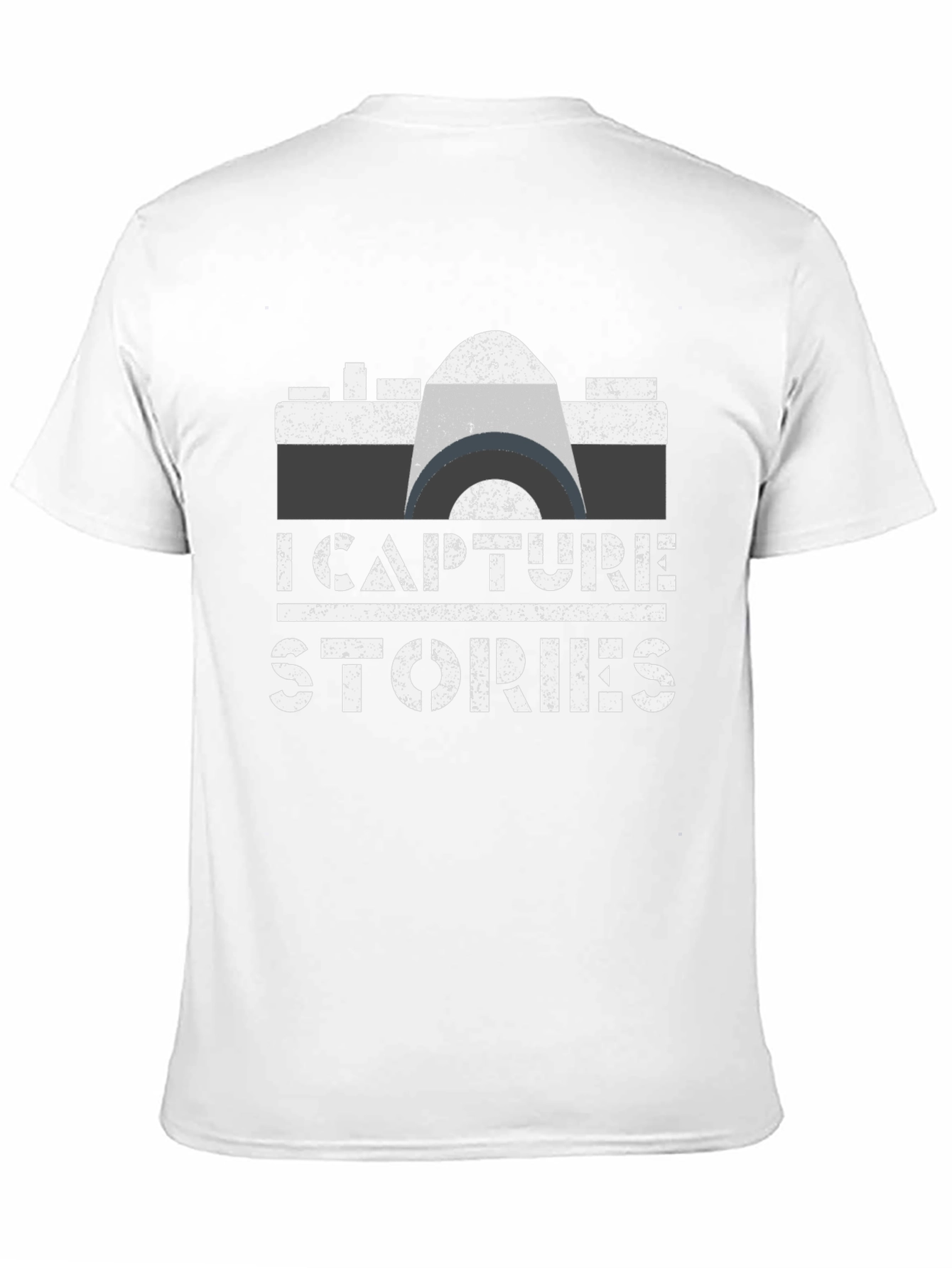 Black I Capture Stories Camera Graphic Tee view 11