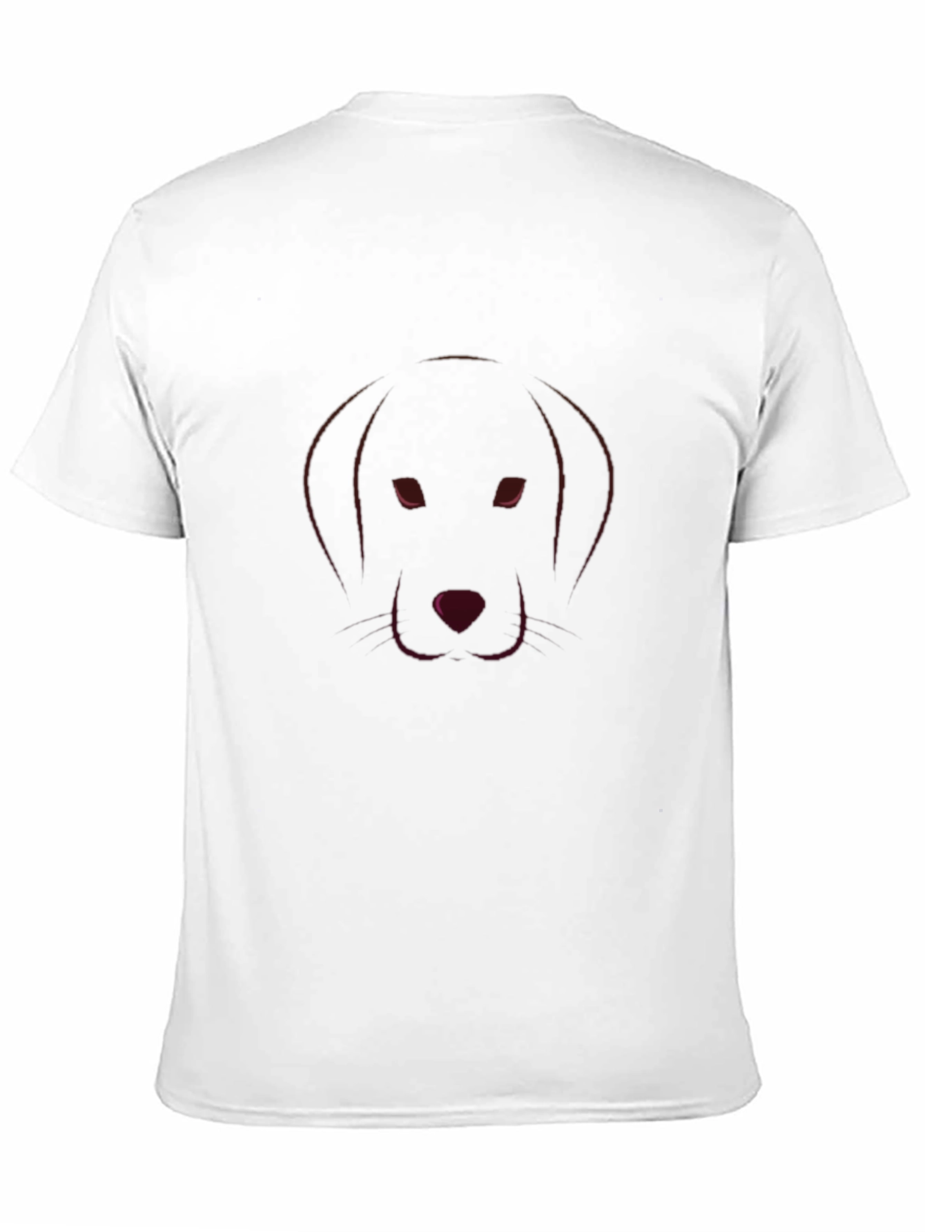 Black Dog Outline Tee - Black view 11