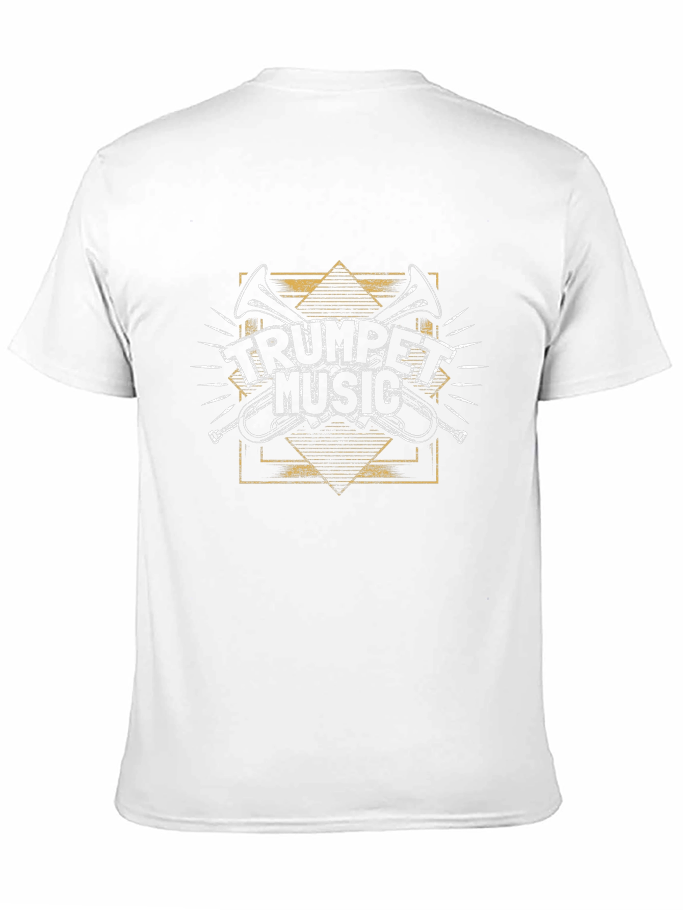 Black Trumpet Music Graphic Tee - Black view 11
