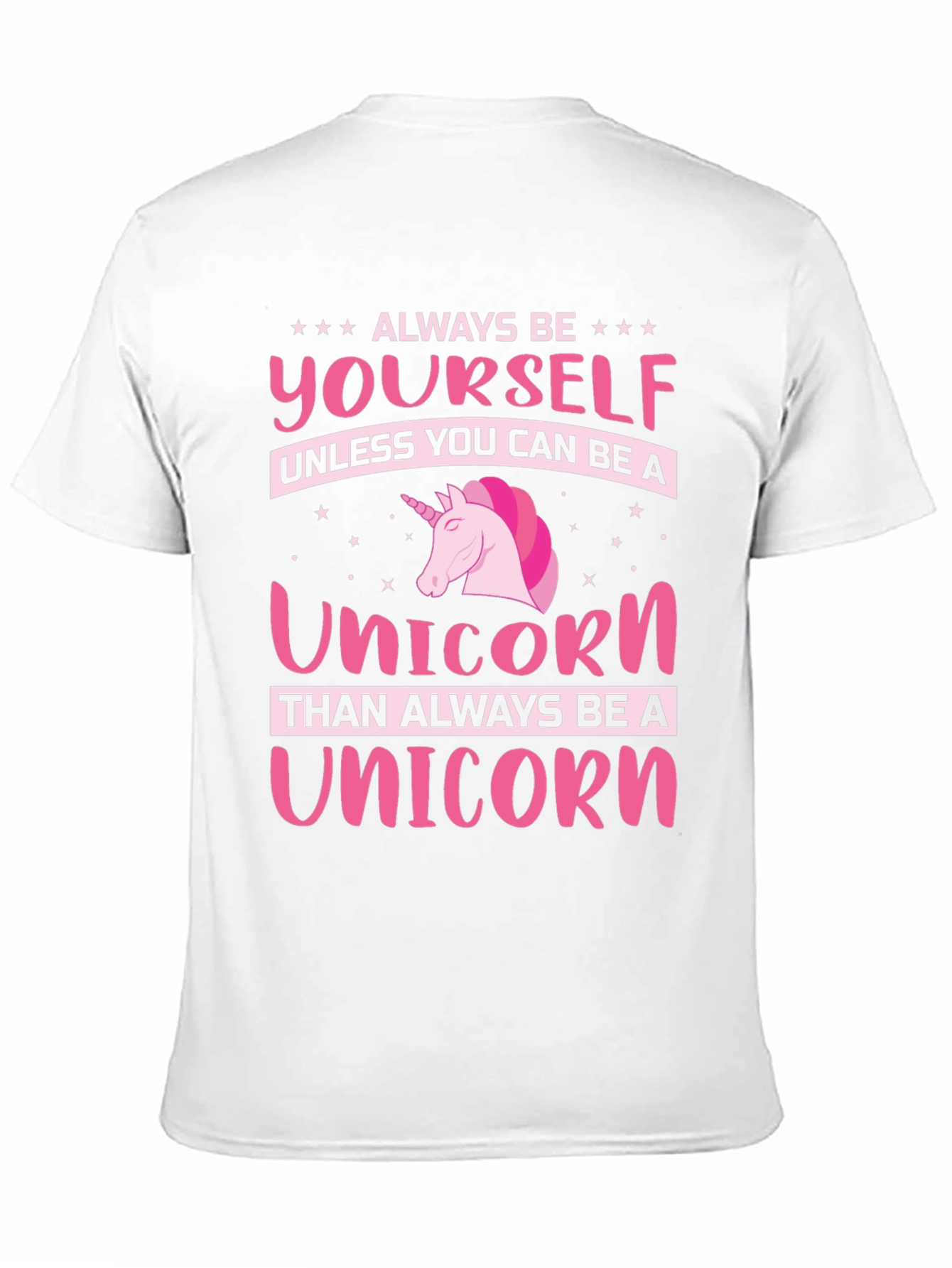 Black Always Be a Unicorn T-Shirt Funny Novelty Tee view 11