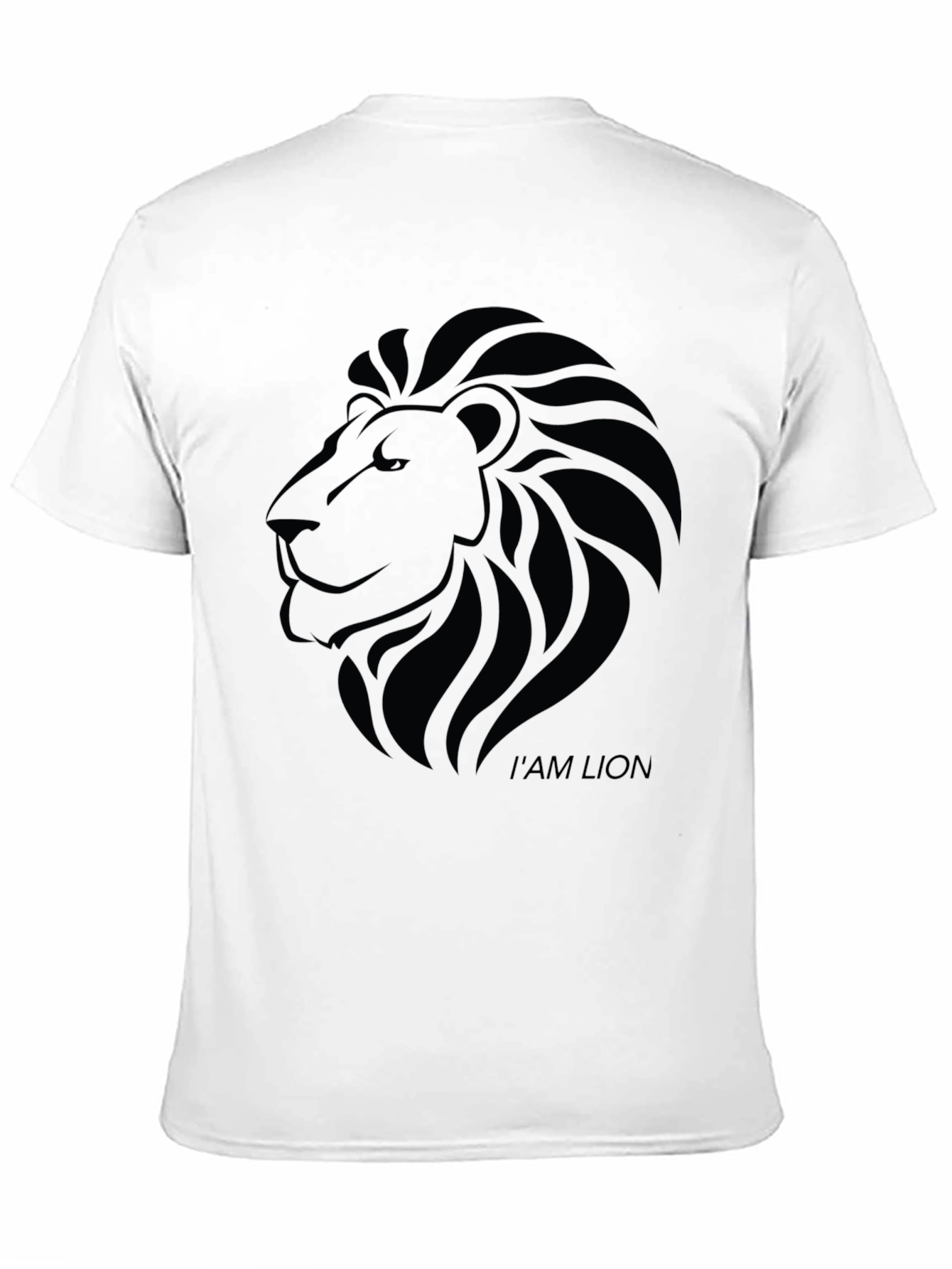 Black Lion Graphic Tee - Black view 11