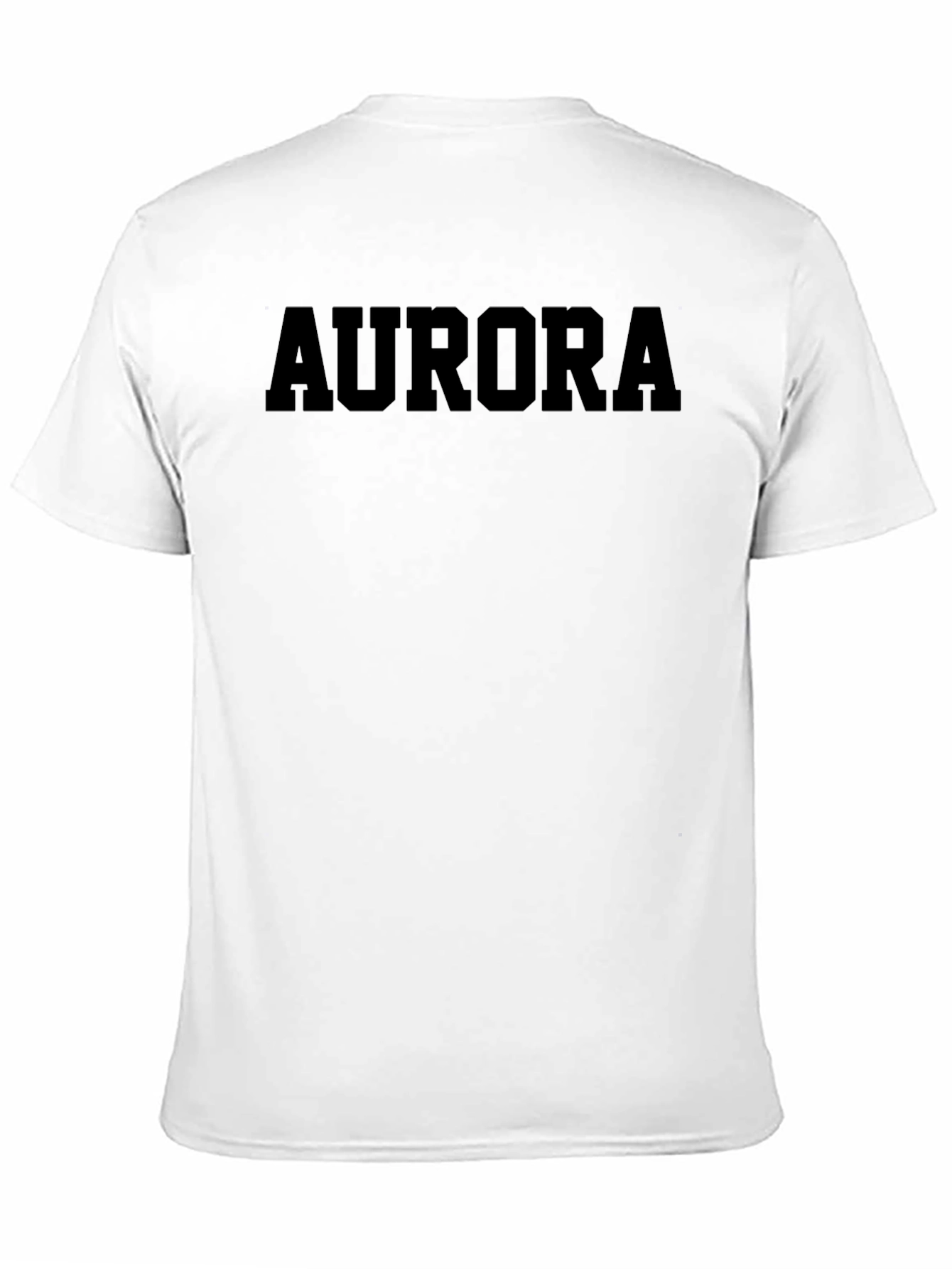 Black Aurora Graphic Tee - Black Short Sleeve T-Shirt view 11
