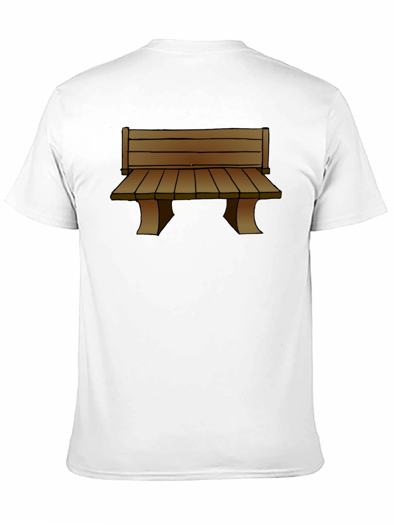 Black Bench Graphic T-Shirt view 11