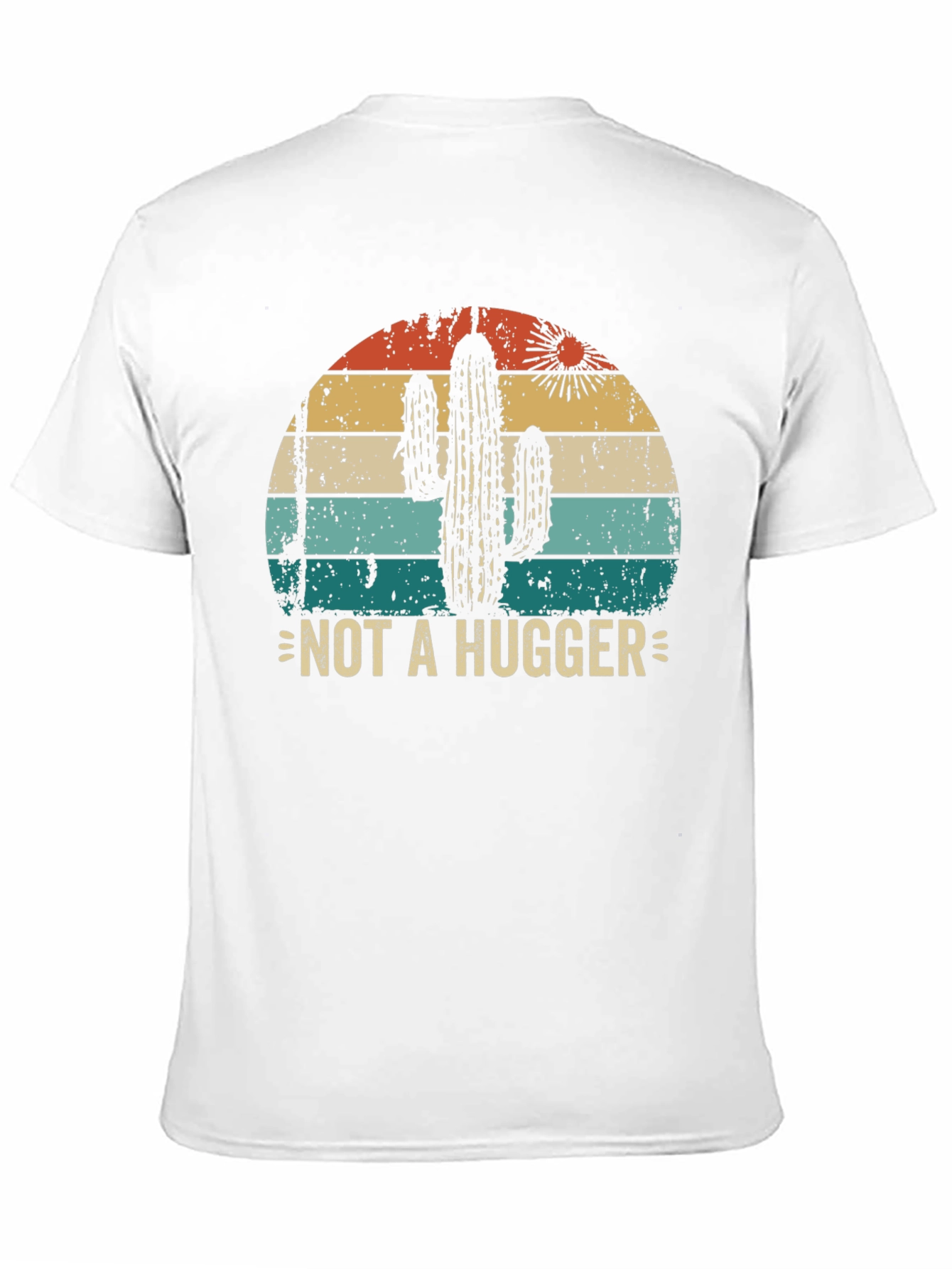 Black Not A Hugger Cactus Graphic Tee view 11