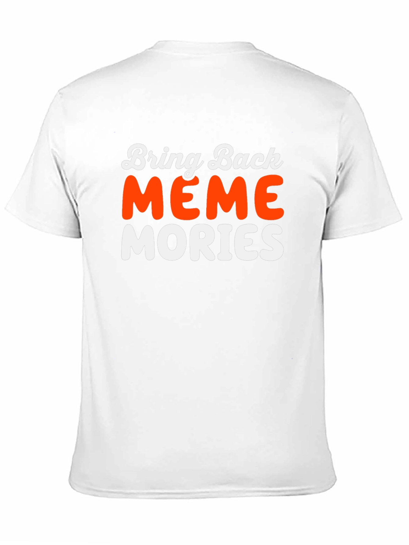 Black Meme Memories Graphic T-Shirt view 11