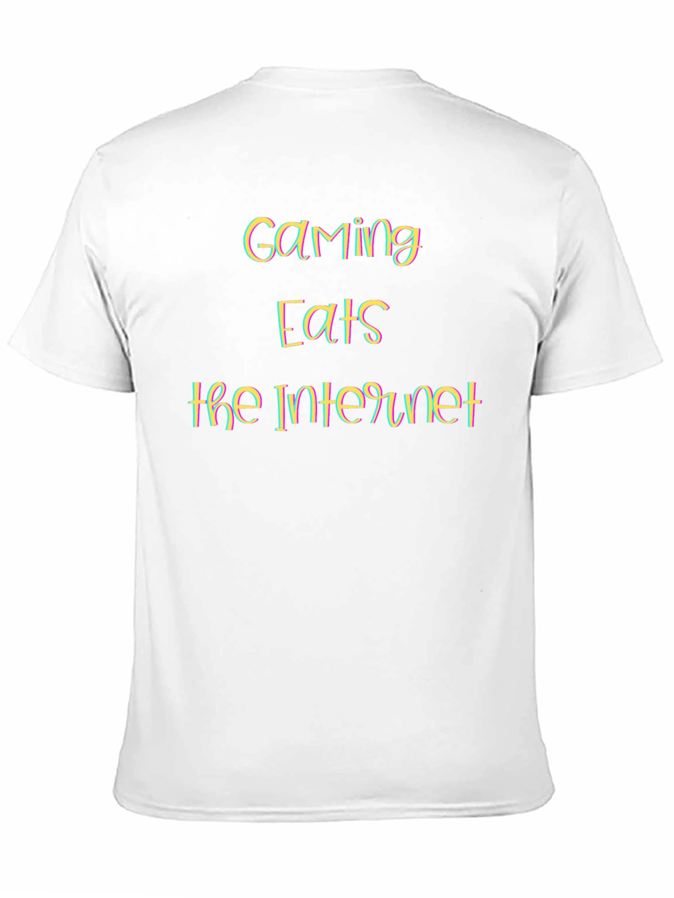 Black Gaming Eats the Internet Graphic Tee - Black view 11
