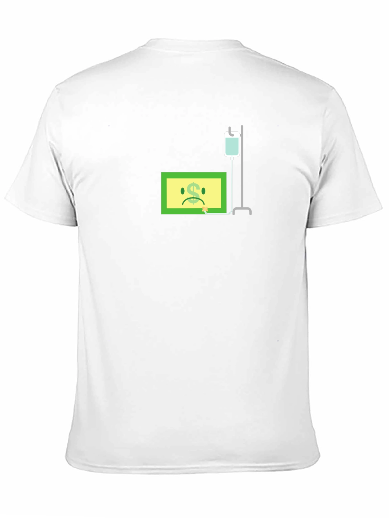 Black Funny Sick Dollar Bill T-Shirt view 11