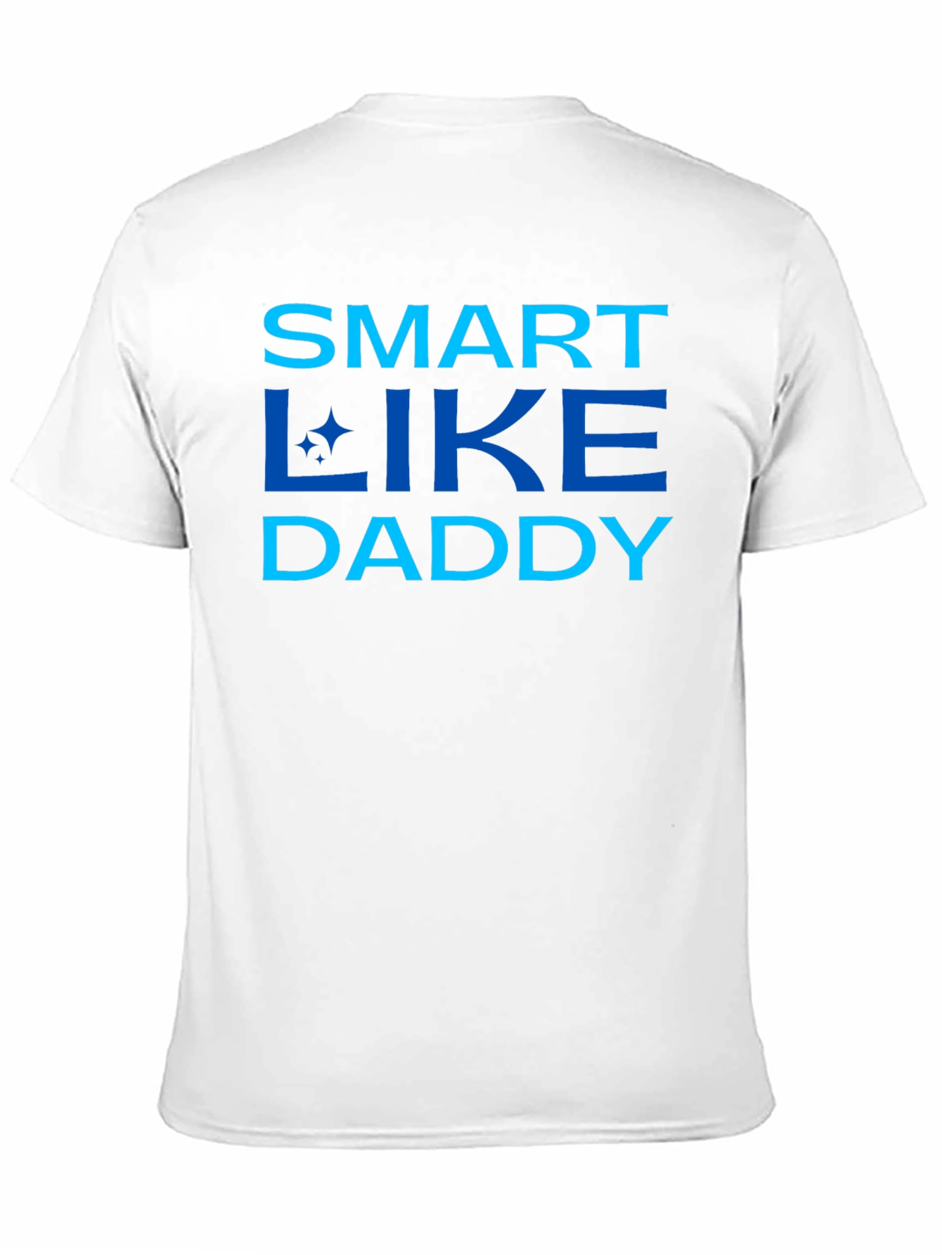 Black Smart Like Daddy - Men's Black Graphic Tee view 11