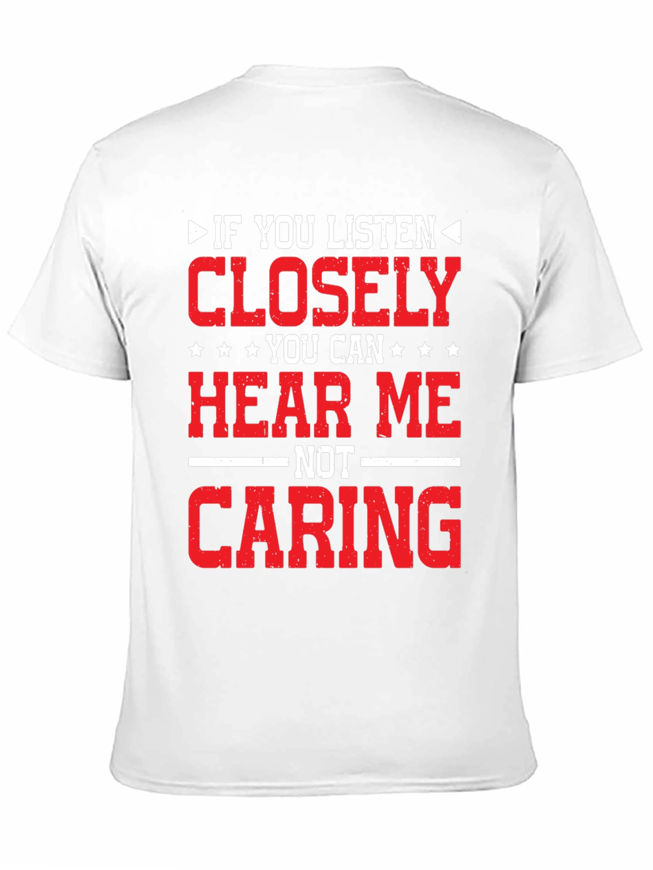 Black If You Listen Closely T-Shirt view 11