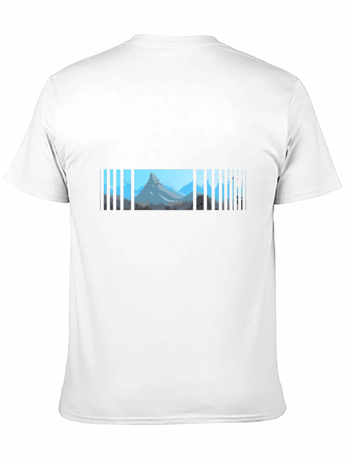 Black Mountain Barcode T-Shirt view 11