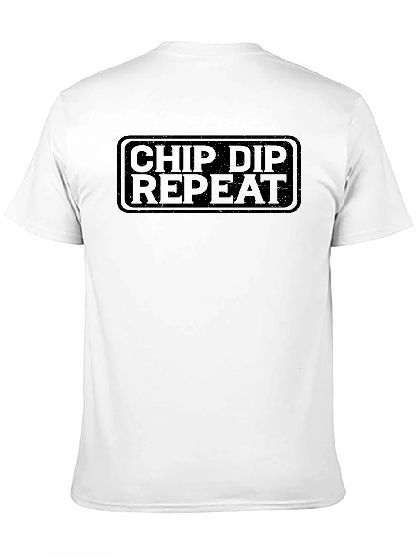Black Chip Dip Repeat Graphic Tee - Black T-Shirt view 11