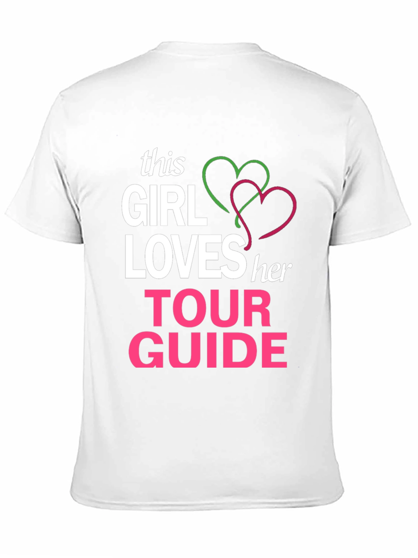Black Tour Guide Love T-Shirt - Fun Graphic Tee view 11