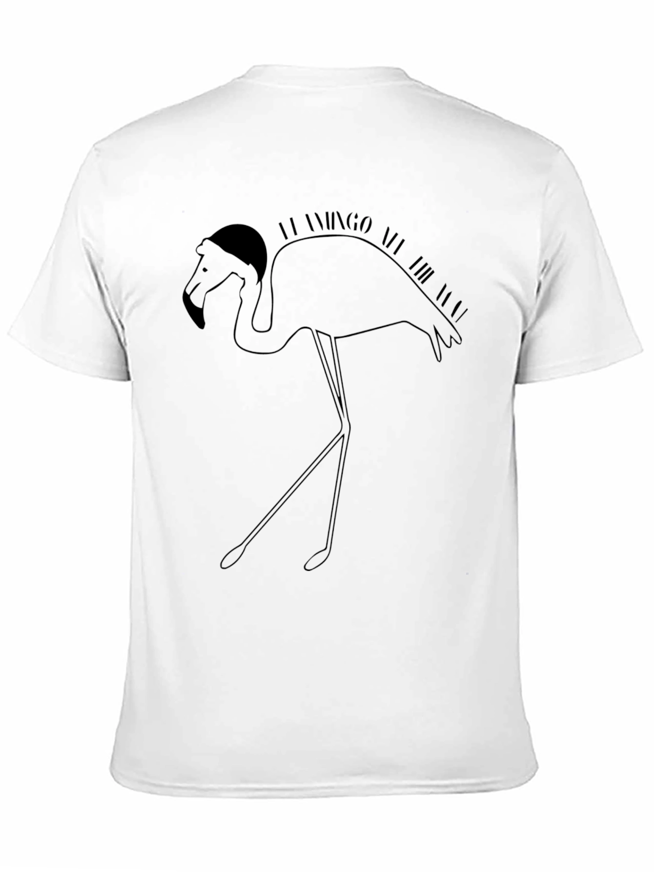 Black Flamingo All the Time Graphic Tee - Black view 11