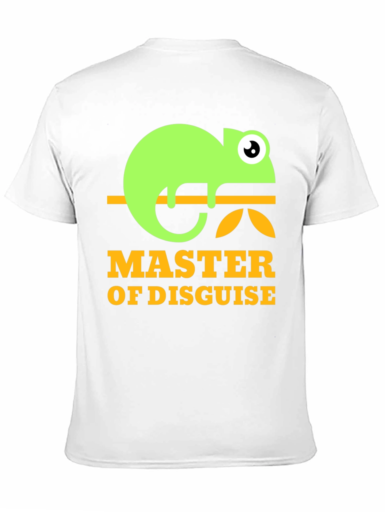 Black Master of Disguise Chameleon T-Shirt view 11