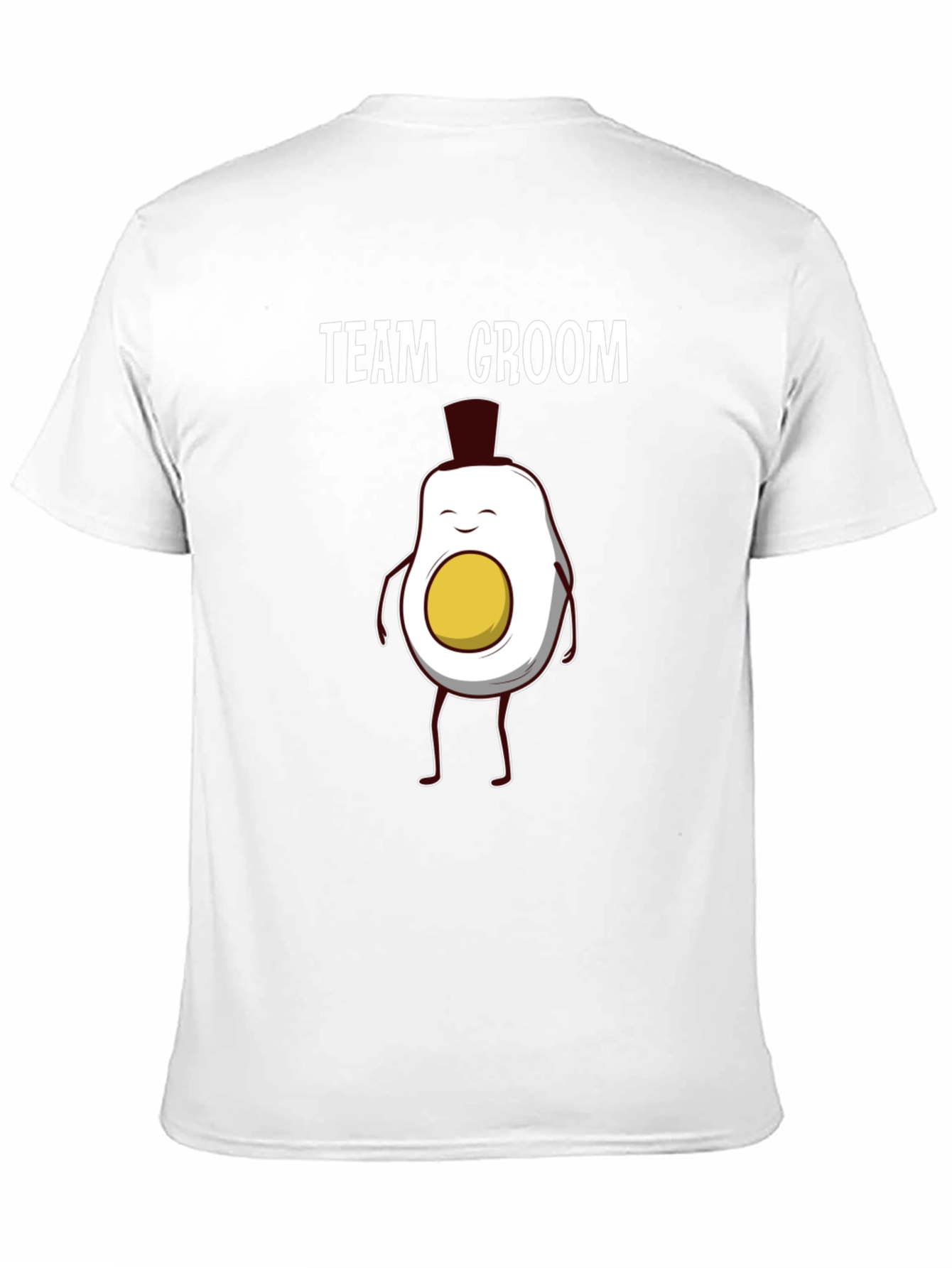 Black Team Groom Novelty Graphic T-Shirt view 11