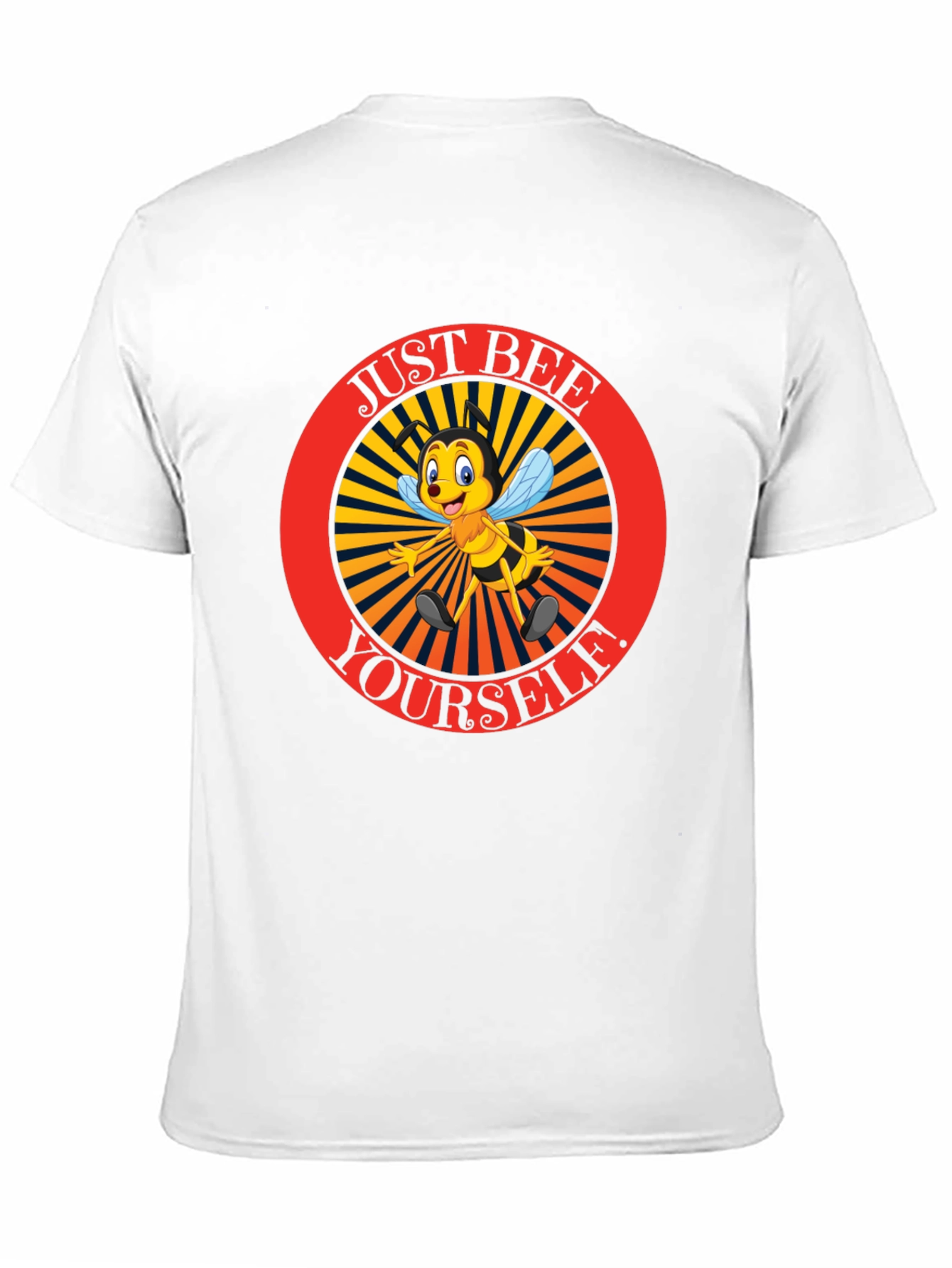 Black Just Bee Yourself Graphic T-Shirt view 11