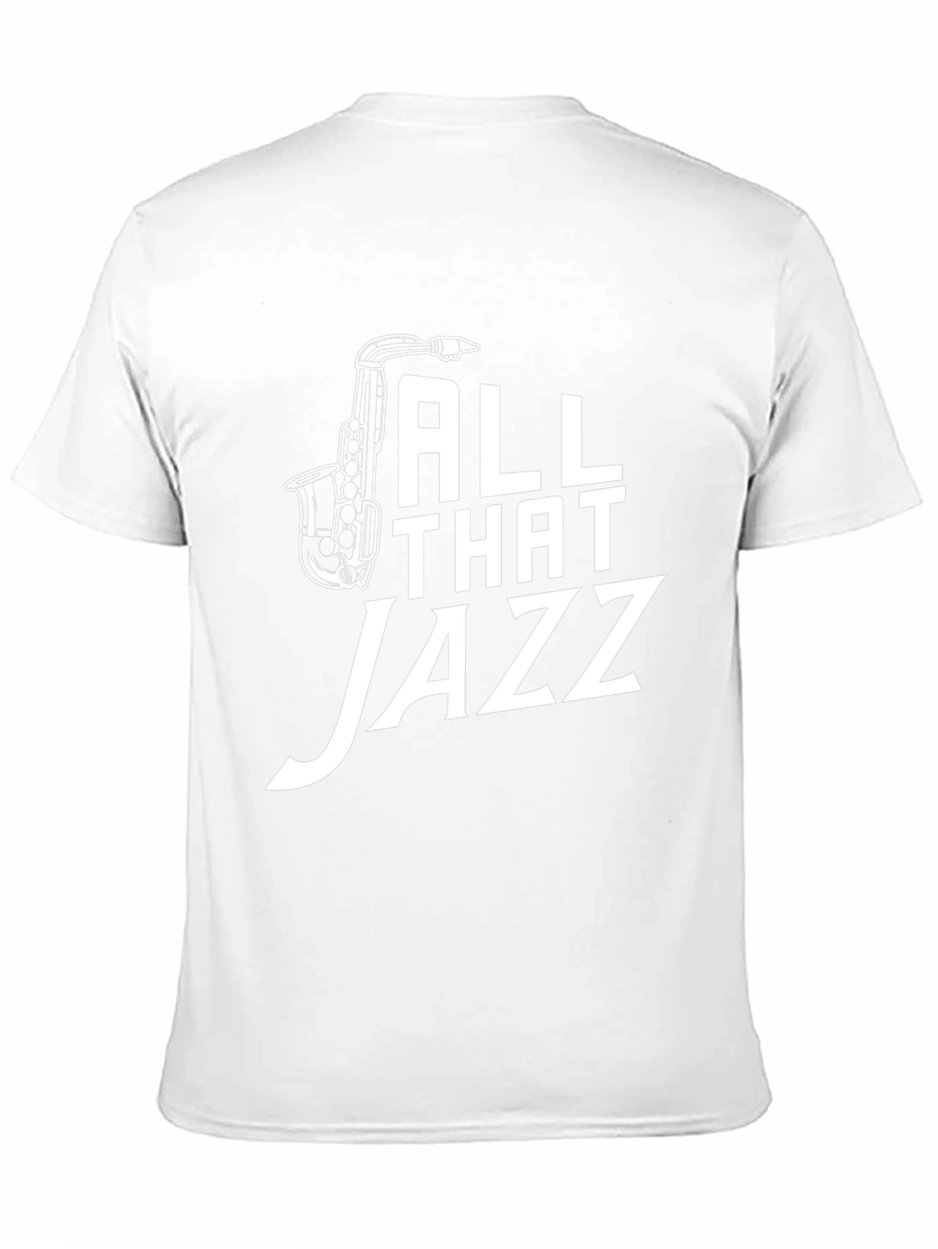 Black All That Jazz Saxophone Graphic Tee view 11