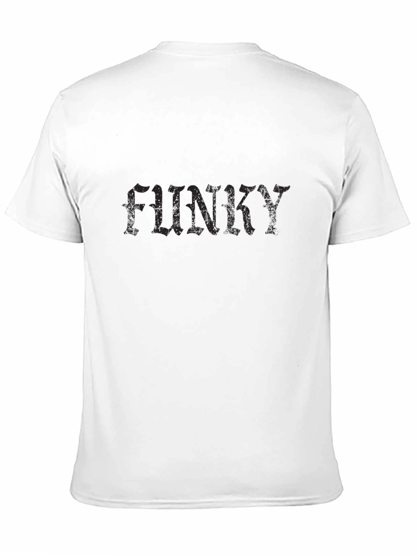 Black Funky Black Graphic Tee - Men's Style view 11