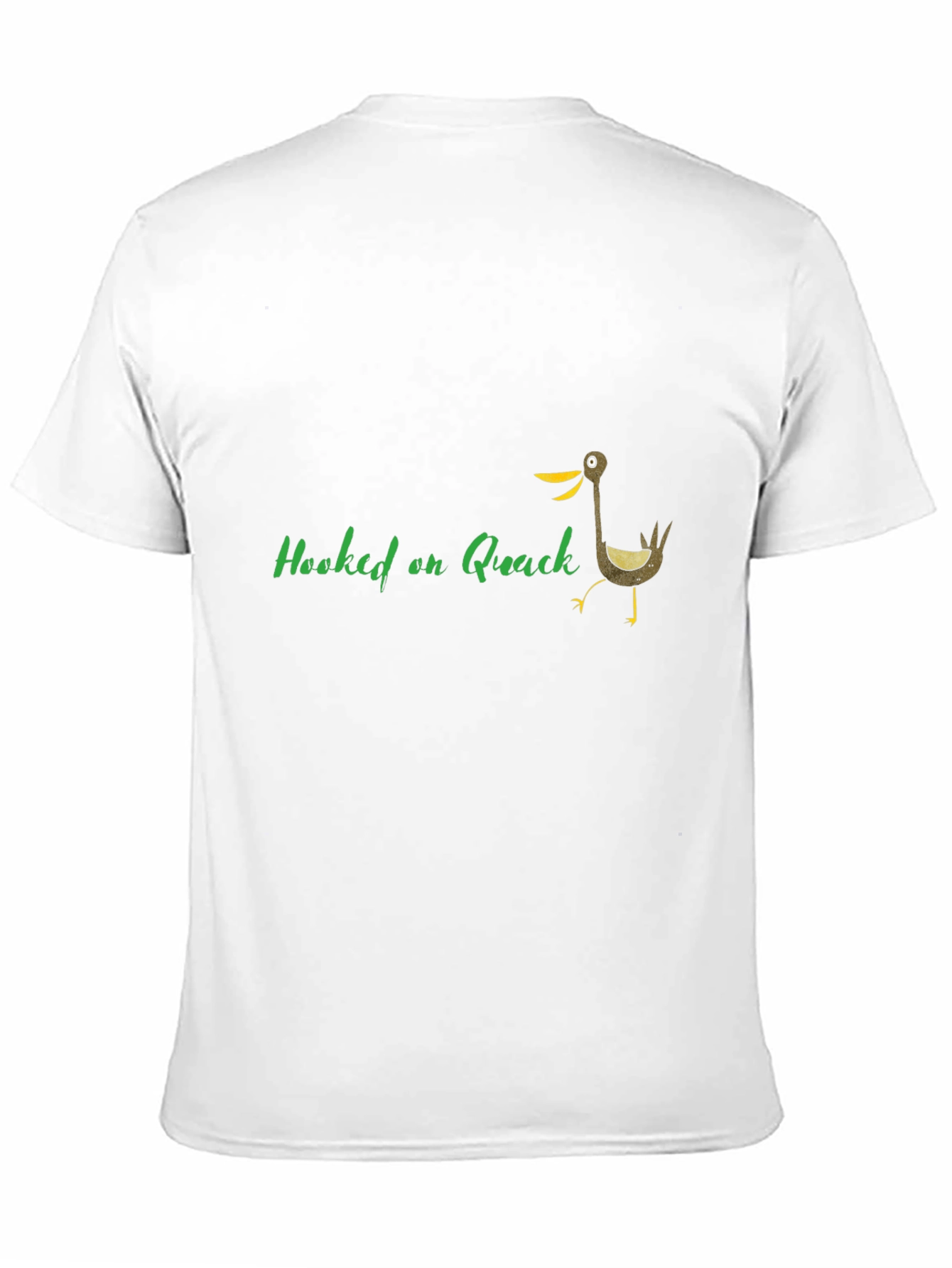 Black Hooked on Quack T-Shirt view 11