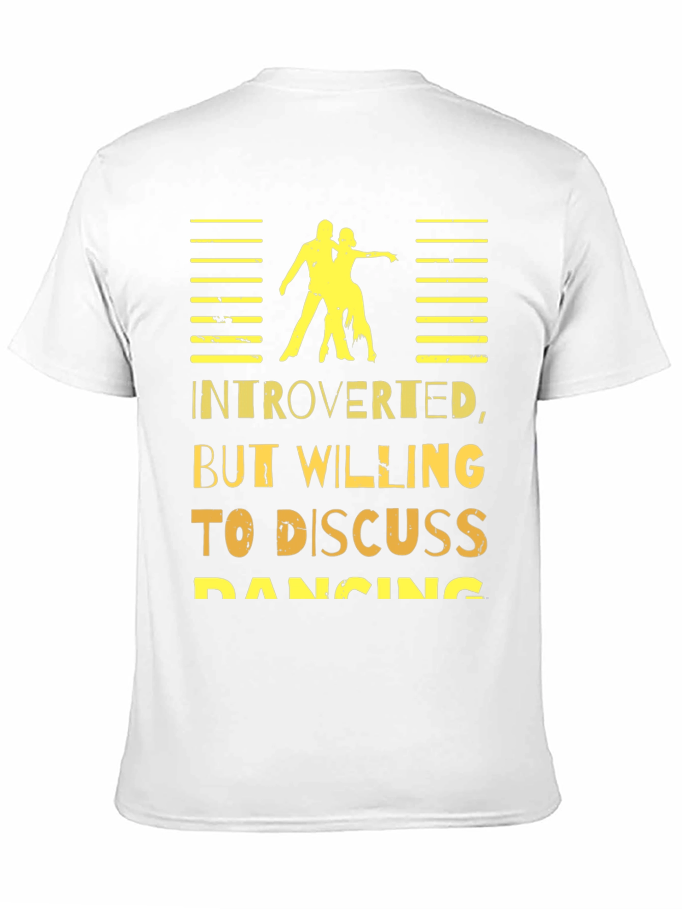 Black Introverted Dancing T-Shirt view 11