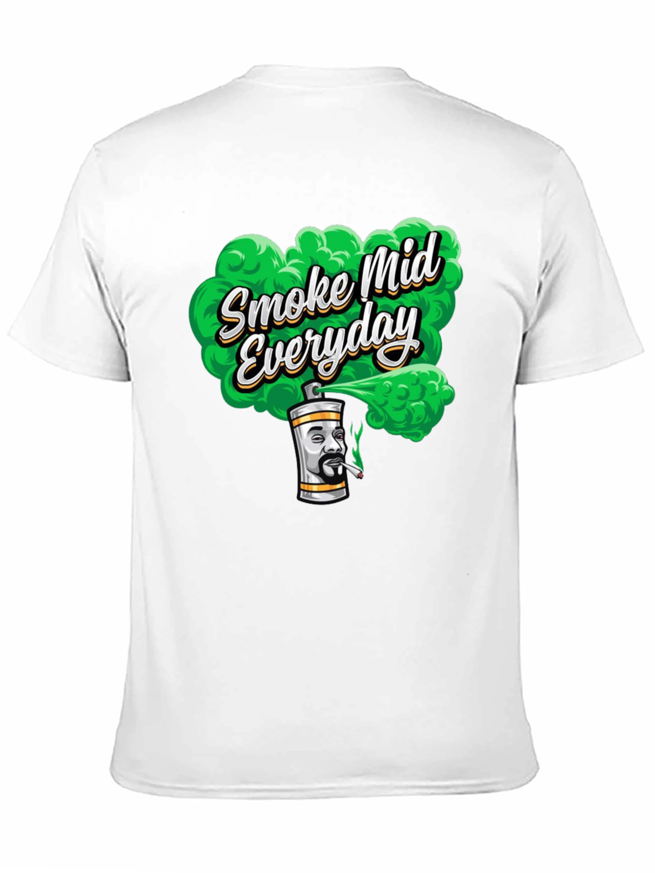 Black Smoke Mid Everyday T-Shirt view 11
