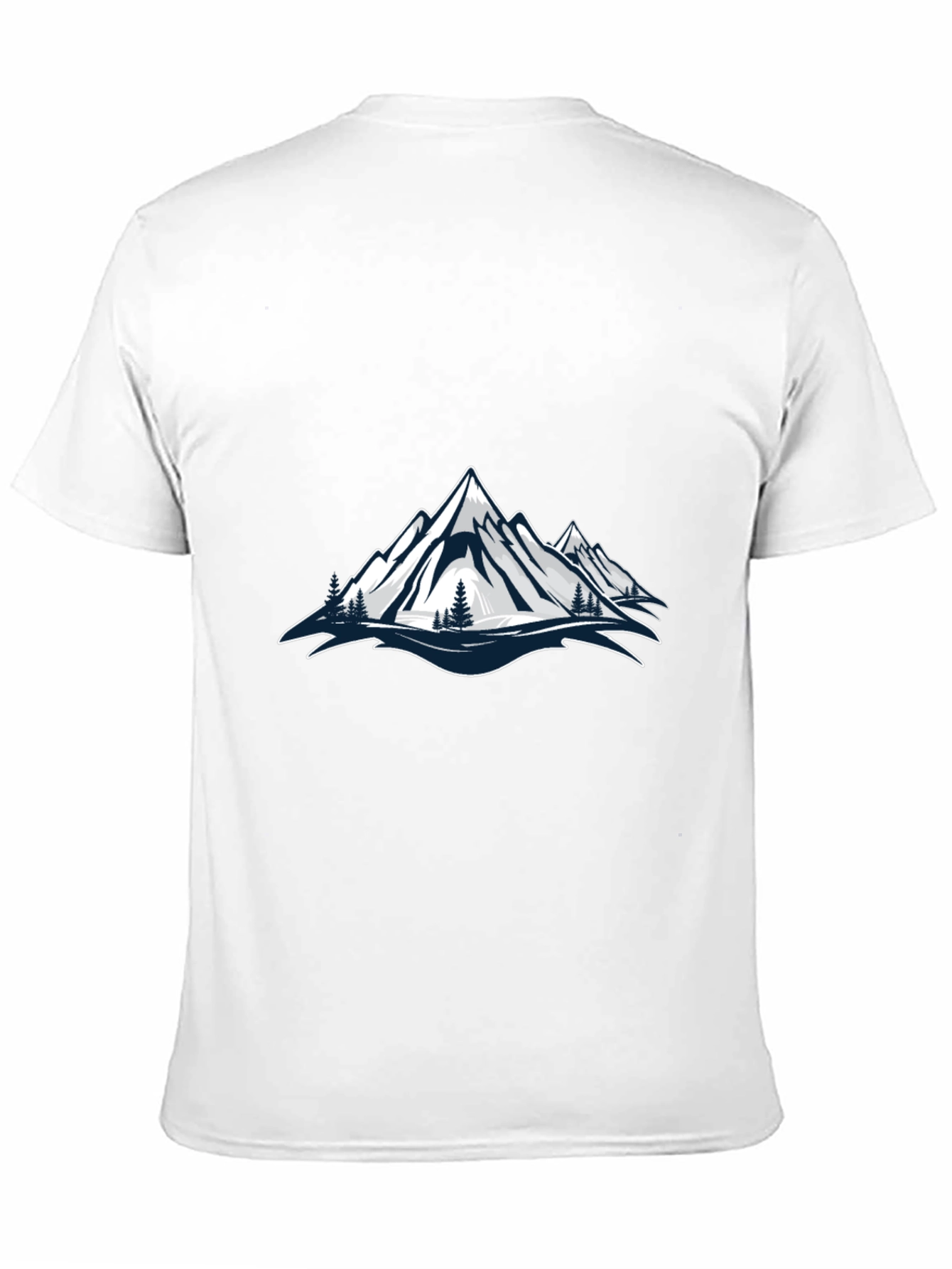Black Mountain Graphic Black T-Shirt view 11