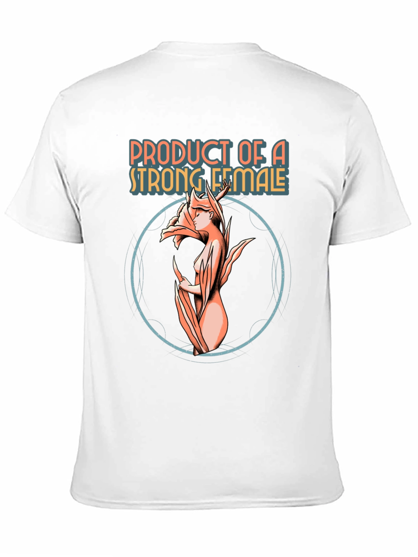 Black Strong Female Graphic Tee - Unique Design view 11