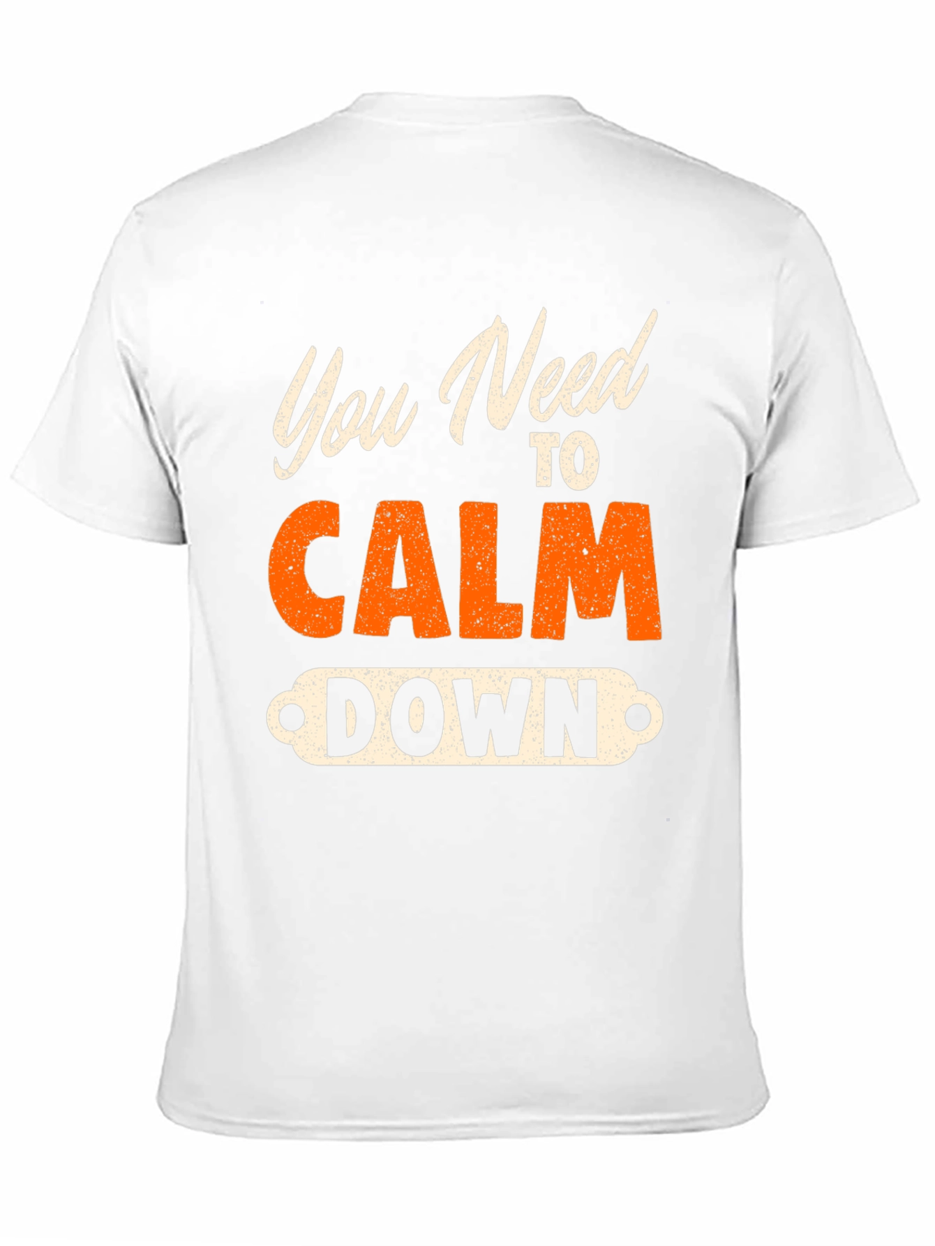Black You Need to Calm Down Graphic Tee view 11