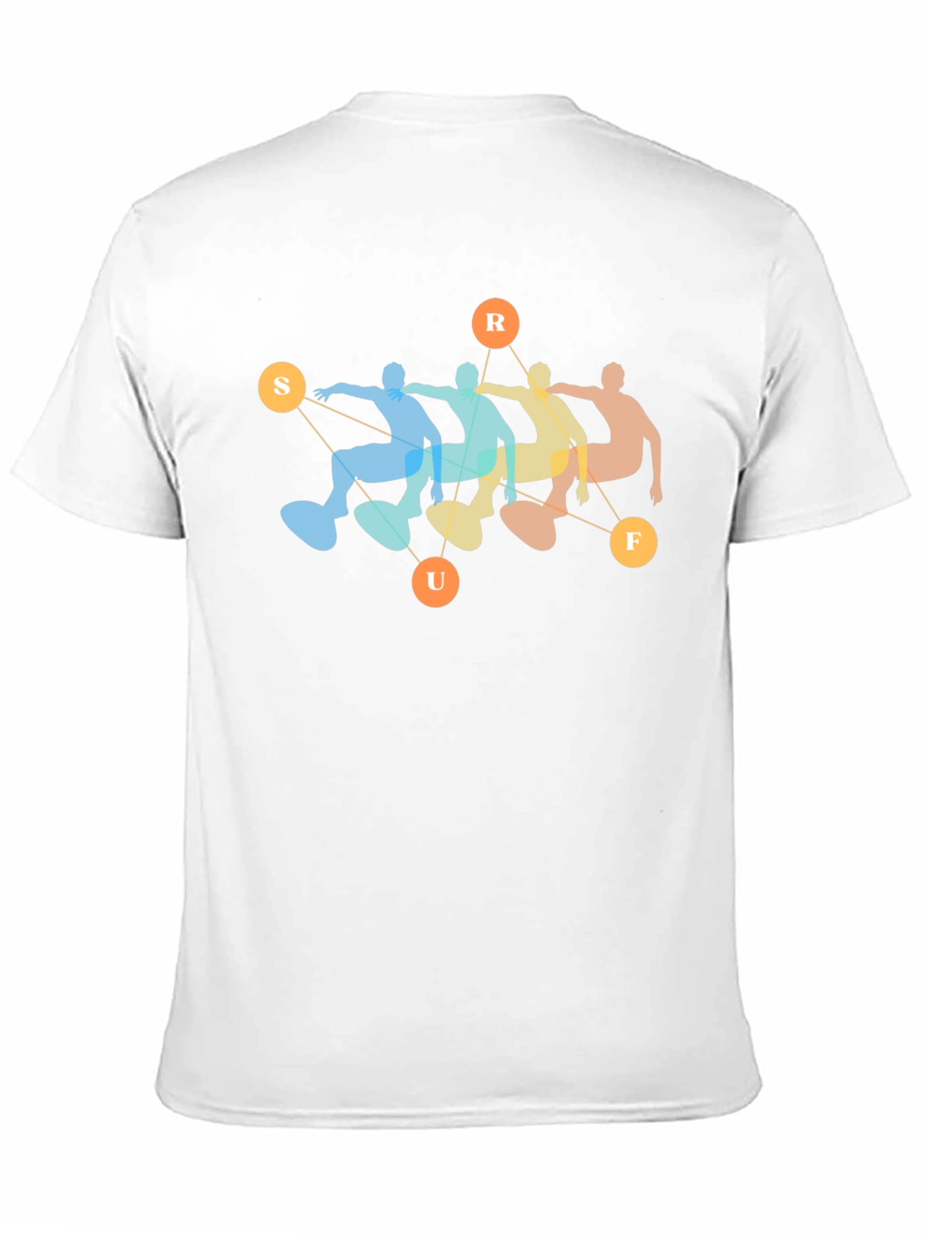 Black Retro Surf T-Shirt - Black Cotton Blend view 11