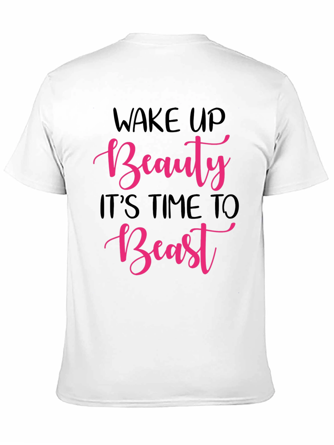 Black Wake Up Beauty Beast Graphic Tee view 11