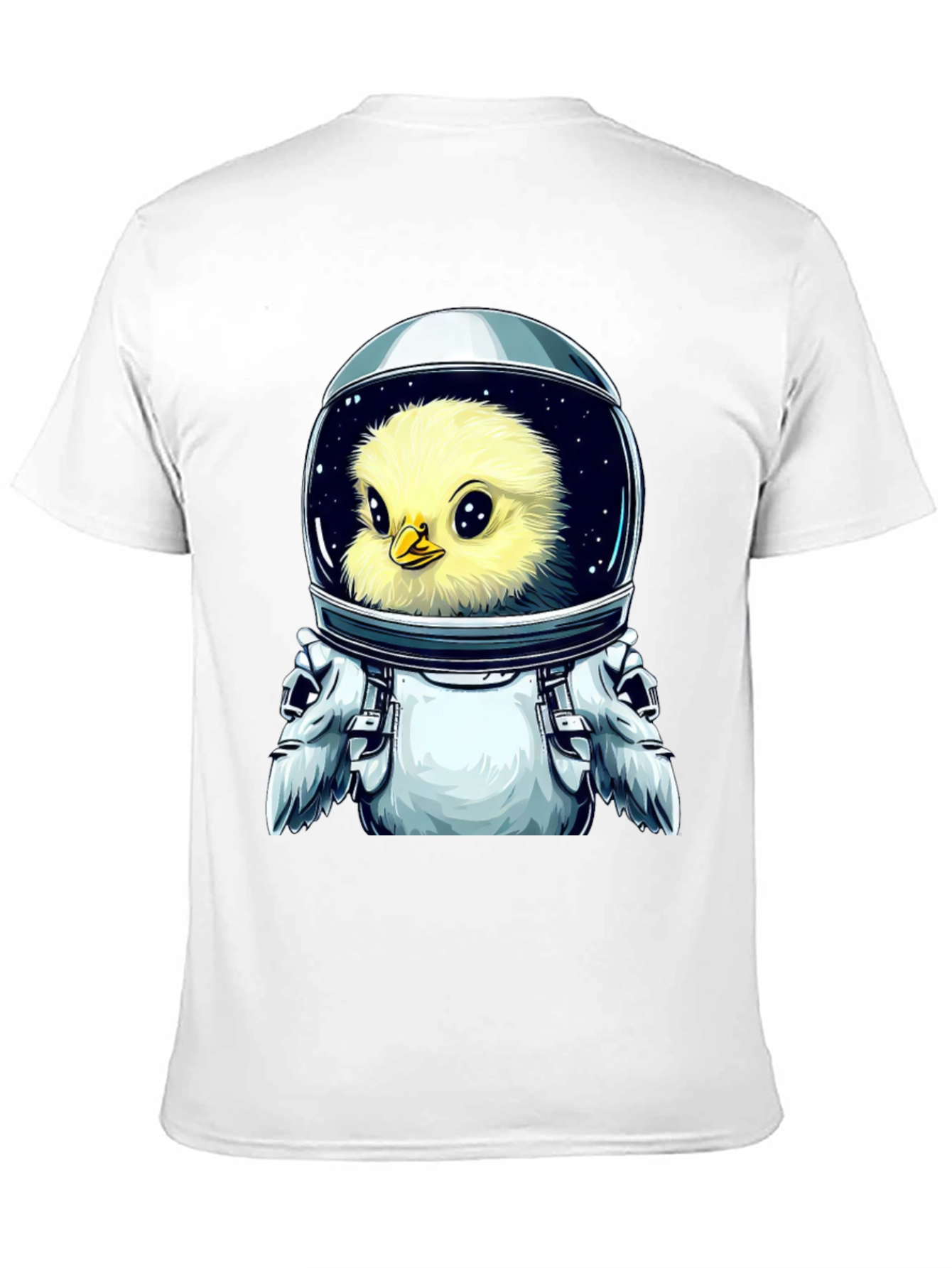 Black Astronaut Chick T-Shirt - Space Adventure view 11