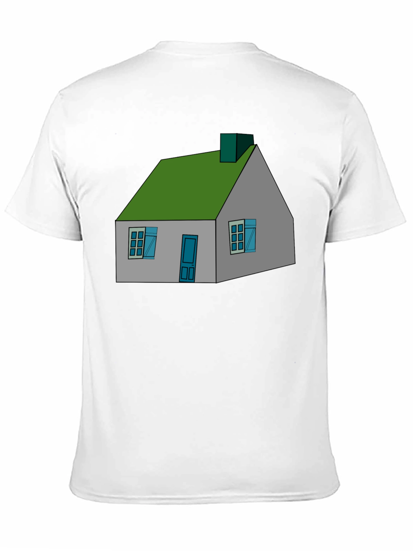 Black House Graphic Black T-Shirt view 11