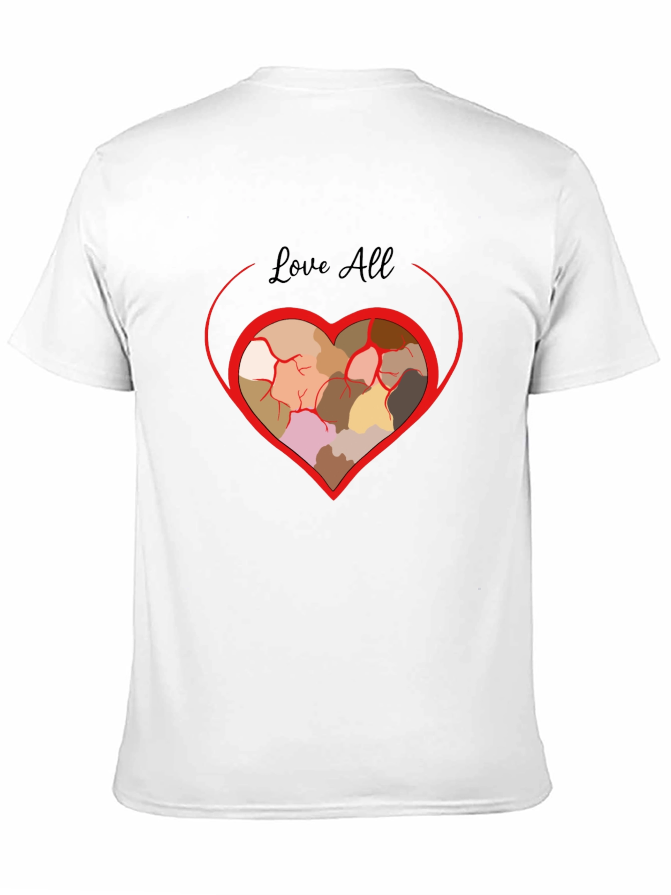 Black Love All Diversity T-Shirt view 11