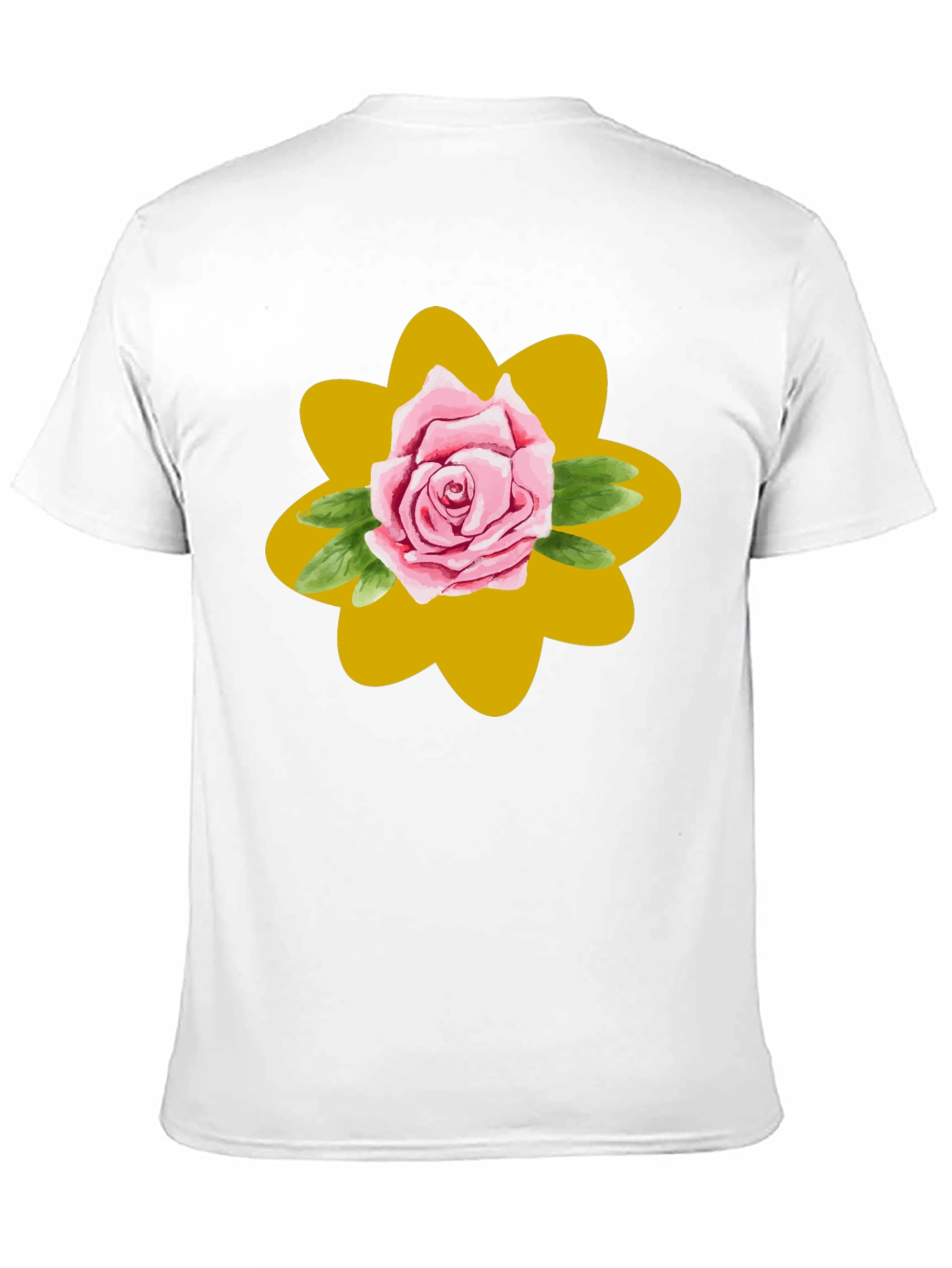 Black Rose Graphic T-Shirt - Stylish Floral Design view 11