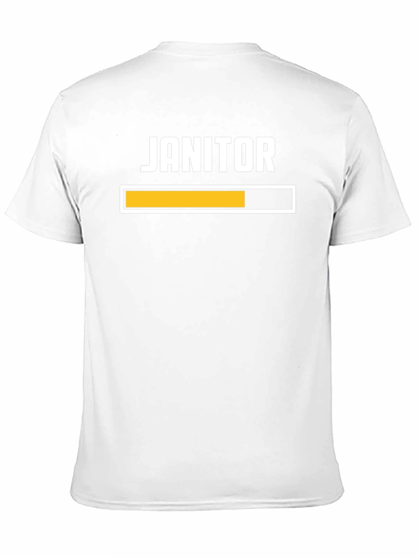 Black Janitor Loading T-Shirt - Funny Job Humor Tee view 11