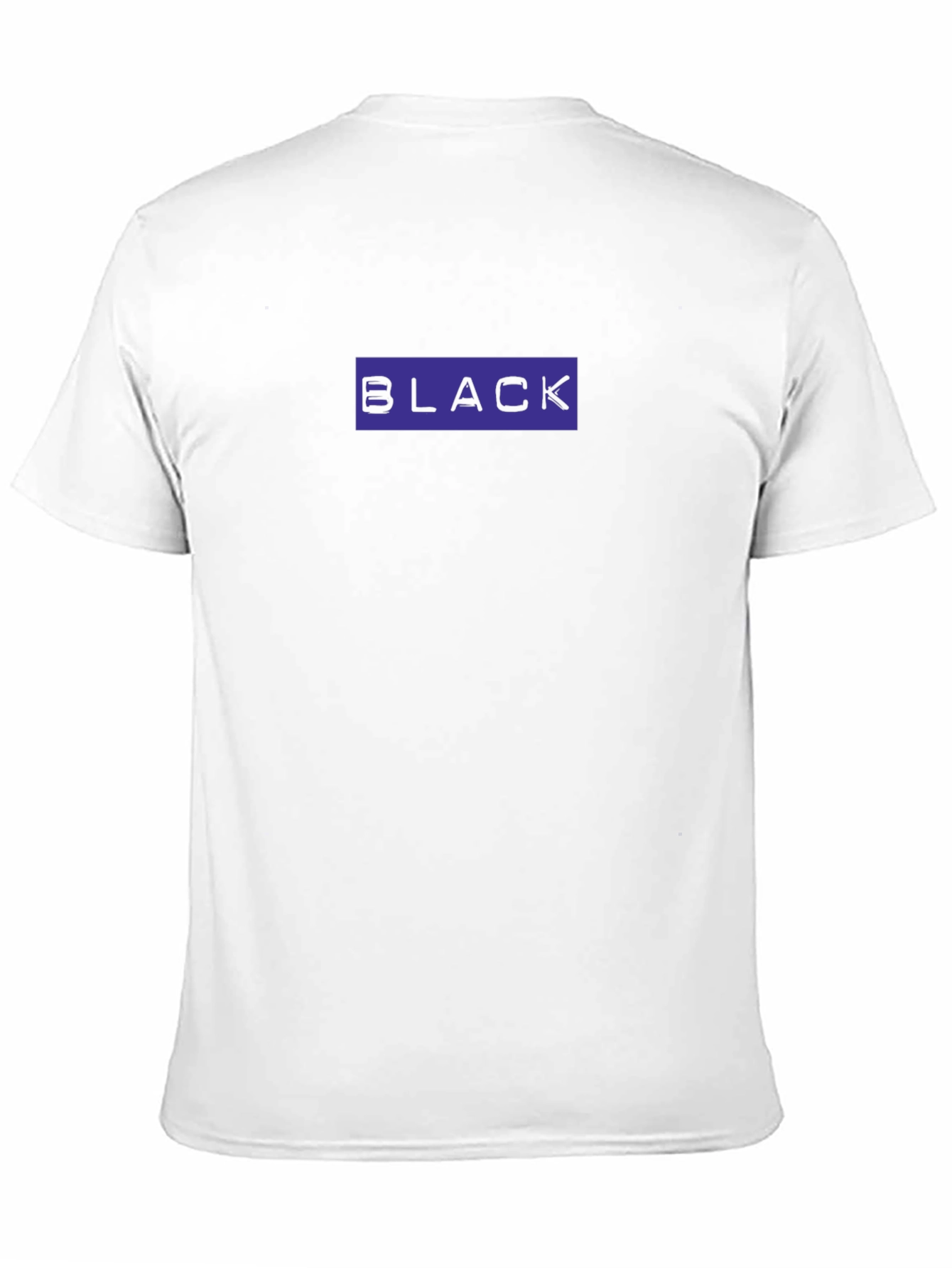 Black Black T-Shirt With Blue Highlight view 11