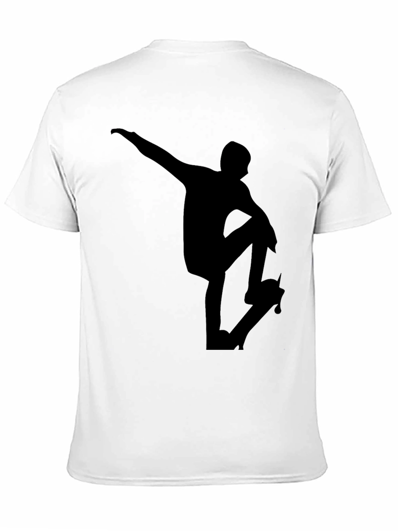 Black Skater Graphic Tee - Black T-Shirt view 11