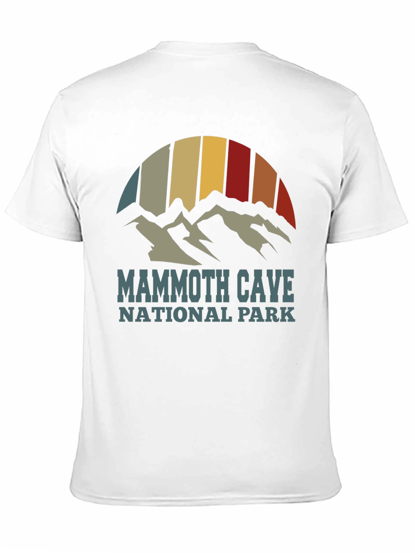 Black Mammoth Cave National Park Retro T-Shirt view 11