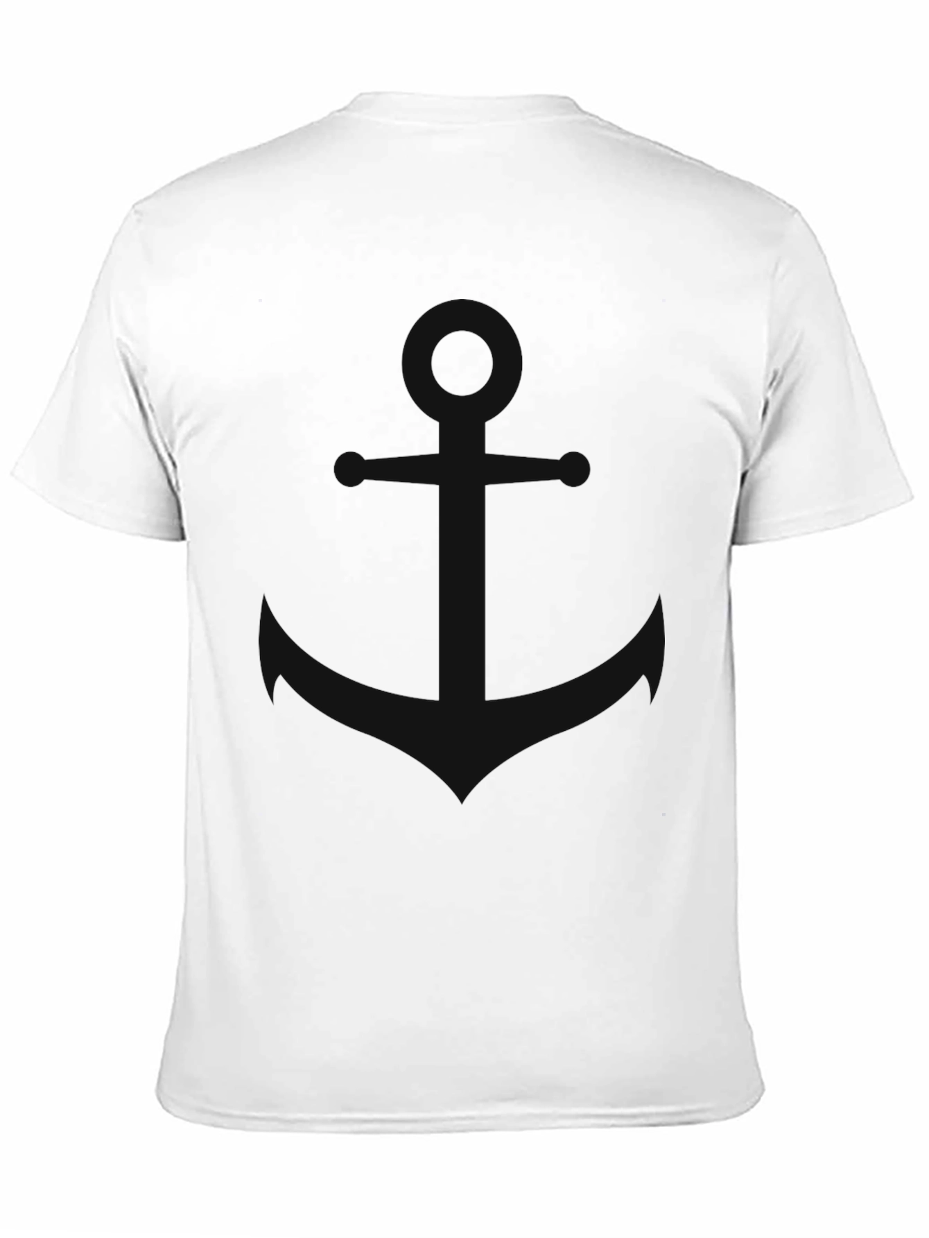 Black Black Anchor Graphic T-Shirt view 11