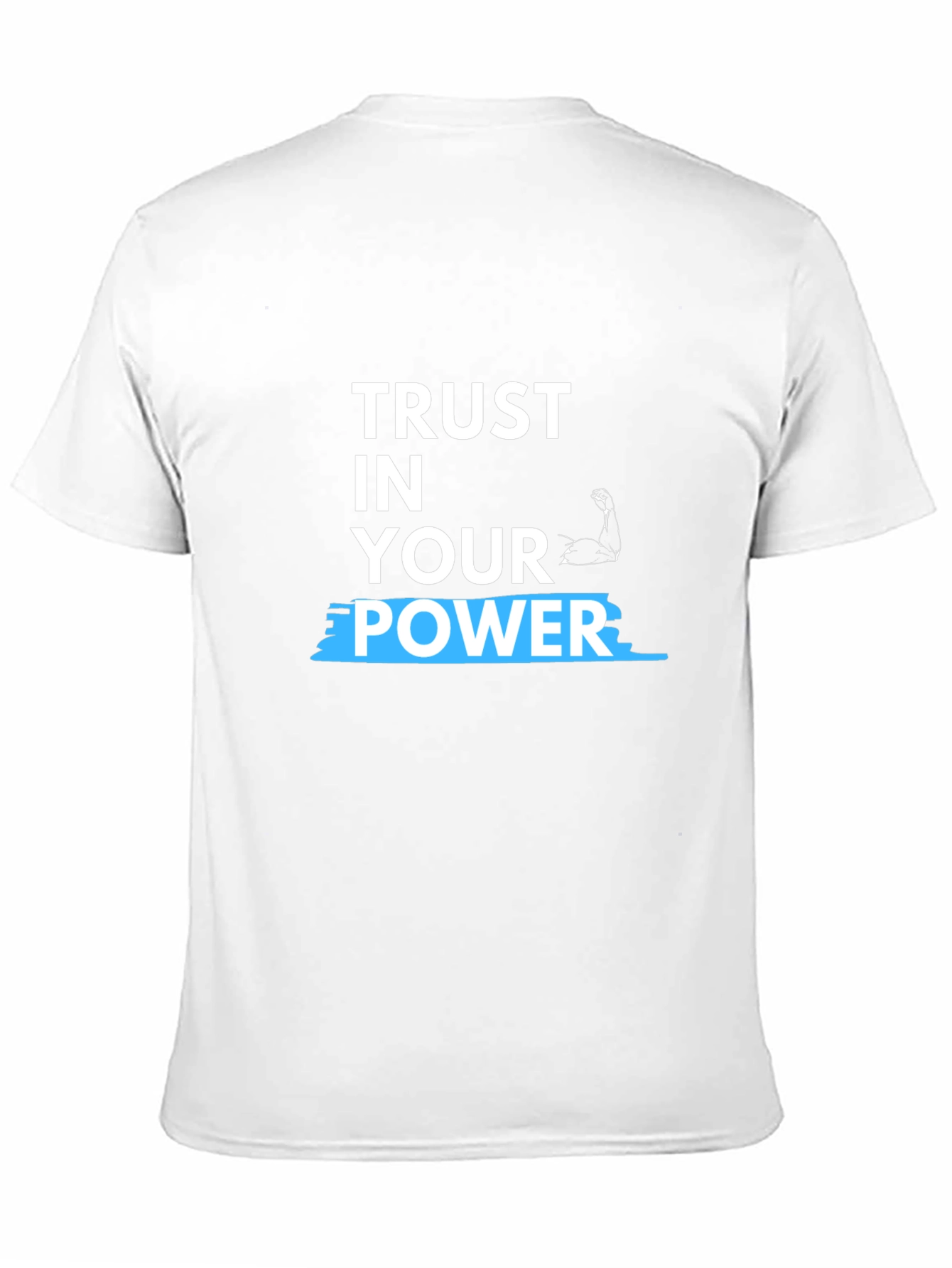 Black Trust In Your Power T-Shirt view 11