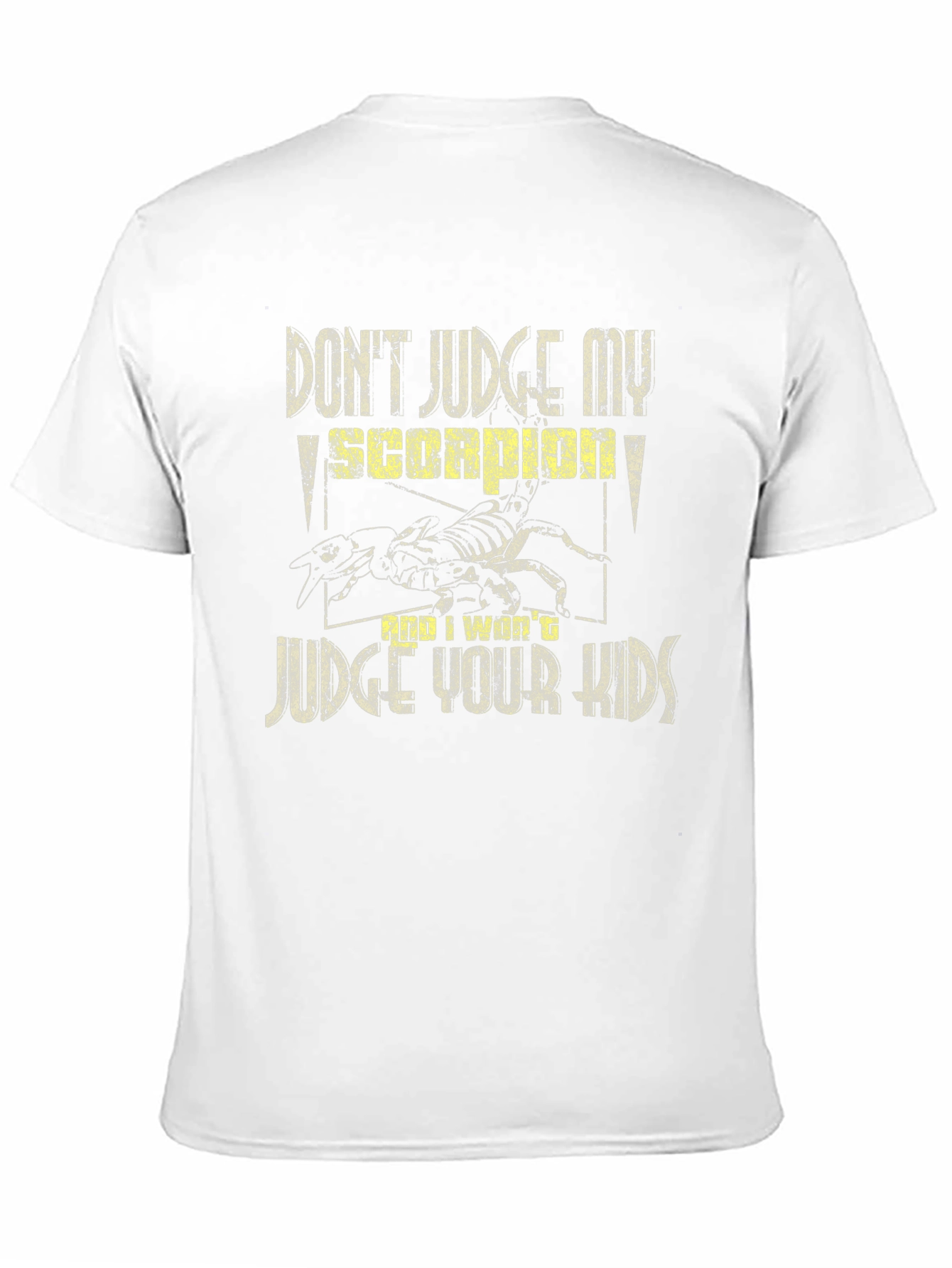 Black Scorpion Graphic Print Tee - Don't Judge Me! view 11