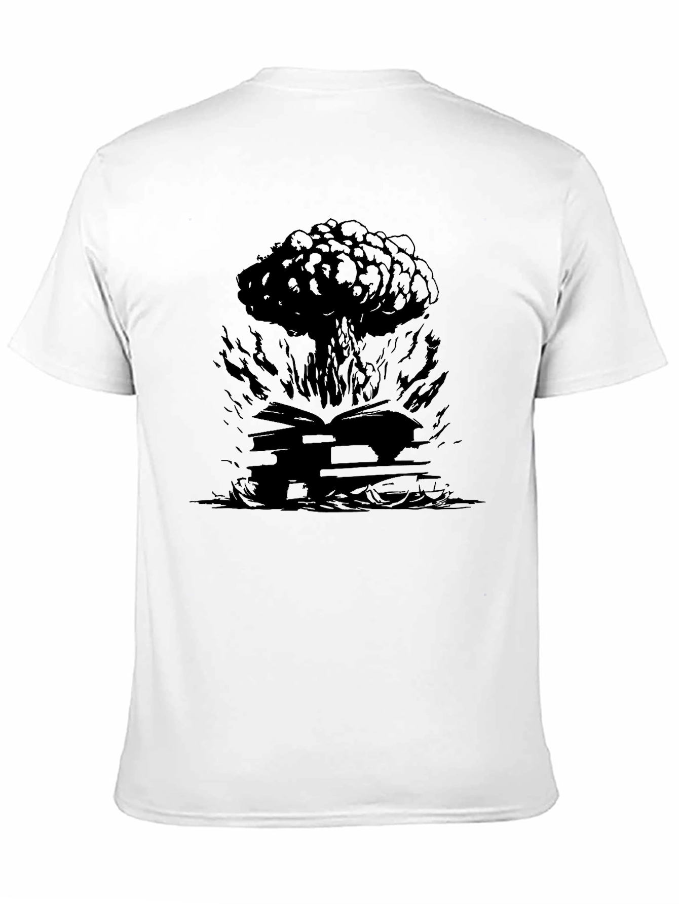 Black Atomic Knowledge T-Shirt view 11